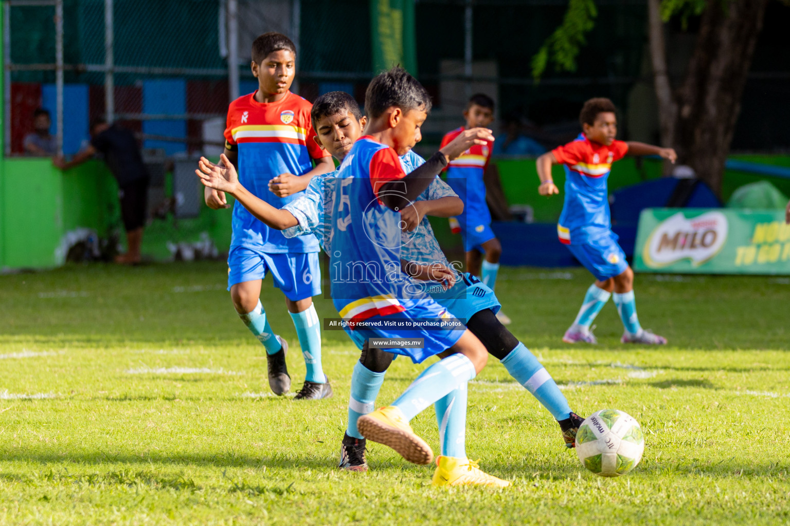 Day 1 of MILO Academy Championship 2023 (U12) was held in Henveiru Football Grounds, Male', Maldives, on Friday, 18th August 2023.