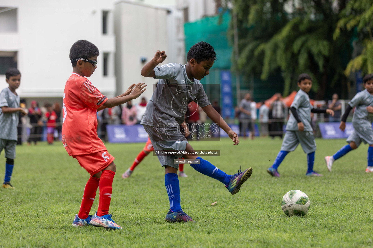 Day 1 of Nestle kids football fiesta, held in Henveyru Football Stadium, Male', Maldives on Wednesday, 11th October 2023 Photos: Shut Abdul Sattar/ Images.mv