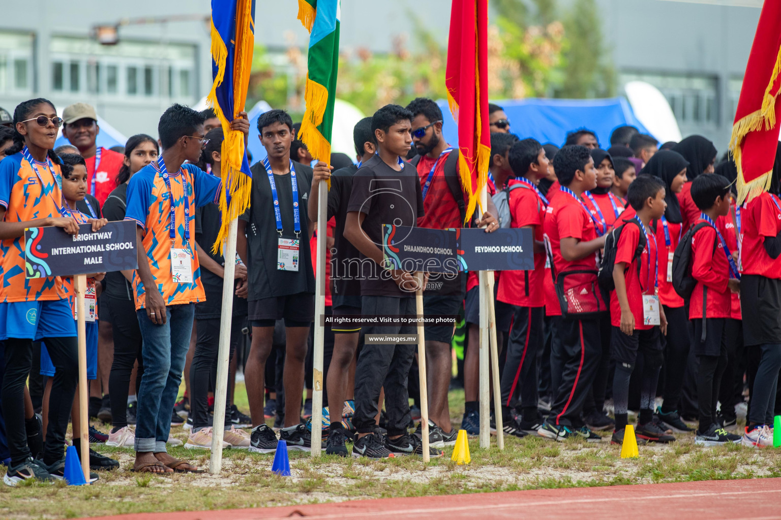 Day one of Inter School Athletics Championship 2023 was held at Hulhumale' Running Track at Hulhumale', Maldives on Saturday, 14th May 2023. Photos: Nausham Waheed / images.mv