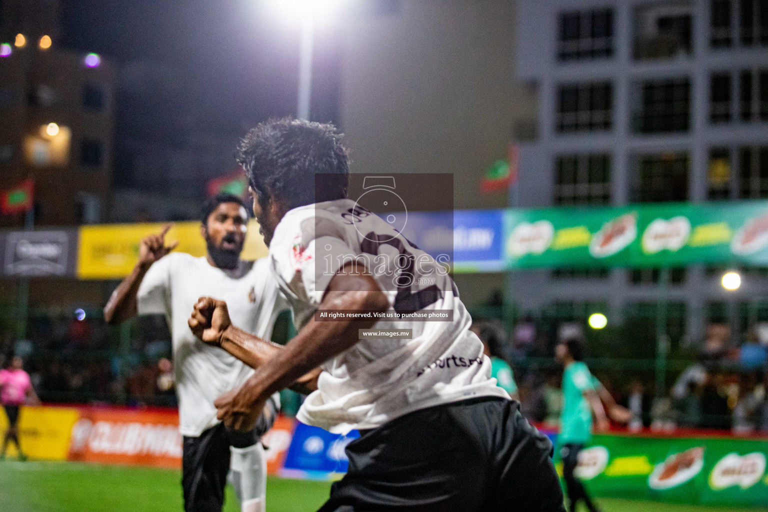 United BML vs Club Airports in Club Maldives Cup 2022 was held in Hulhumale', Maldives on Saturday, 15th October 2022. Photos: Hassan Simah/ images.mv