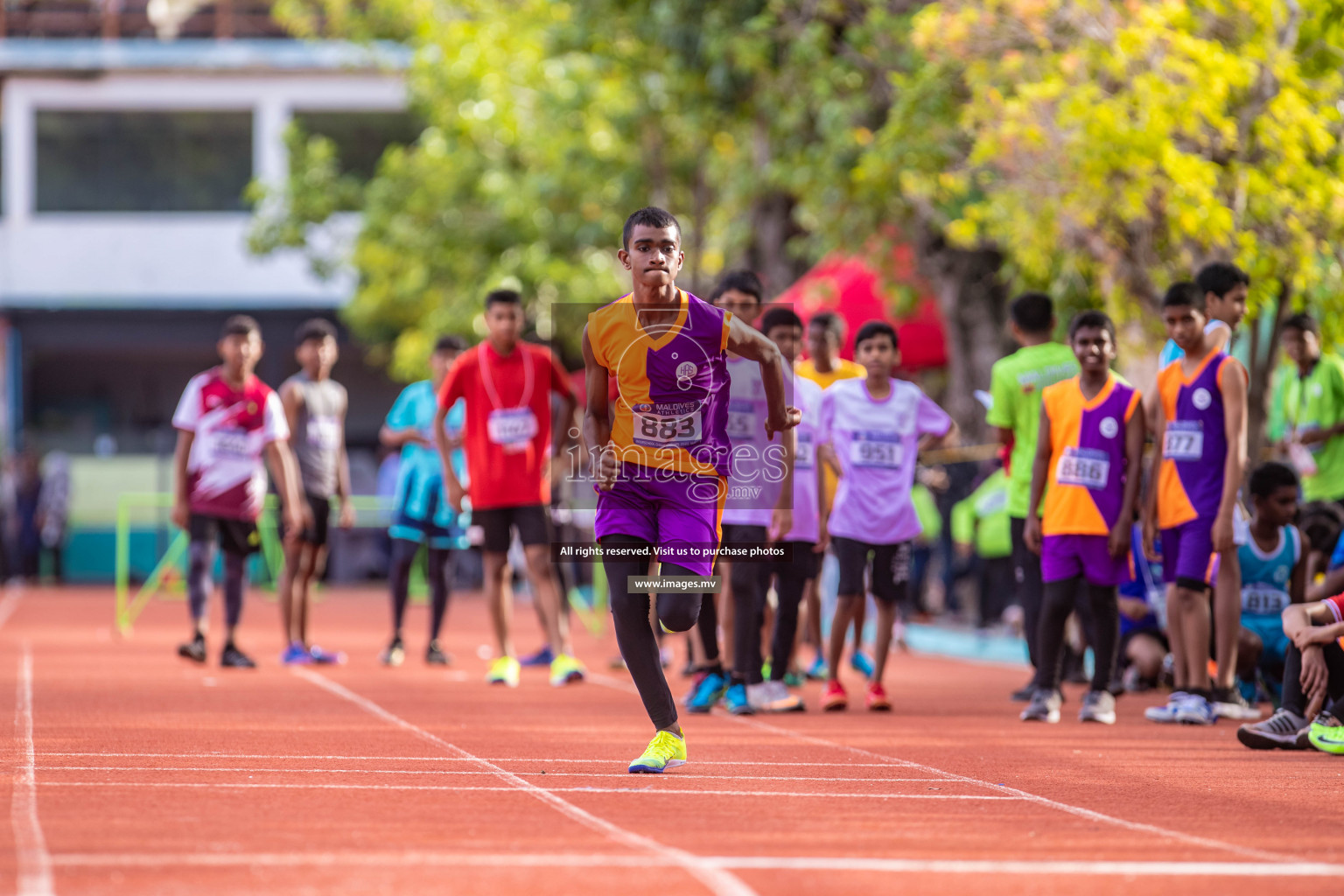 Day 2 of Inter-School Athletics Championship held in Male', Maldives on 24th May 2022. Photos by: Nausham Waheed / images.mv