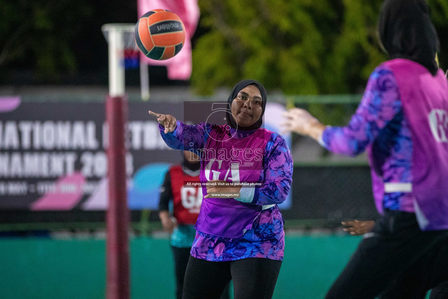 Day 3 of 20th Milo National Netball Tournament 2023, held in Synthetic Netball Court, Male', Maldives on 1st June 2023 Photos: Nausham Waheed/ Images.mv