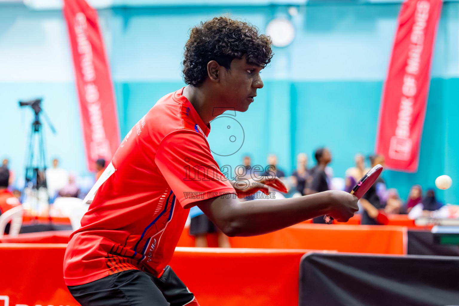 Day 3 of BML 63rd National Table Tennis Tournament 2025 was held on Wednesday, 27th August 2025 in Male' TT Hall, Male', Maldives. Photos: Nausham Waheed / images.mv