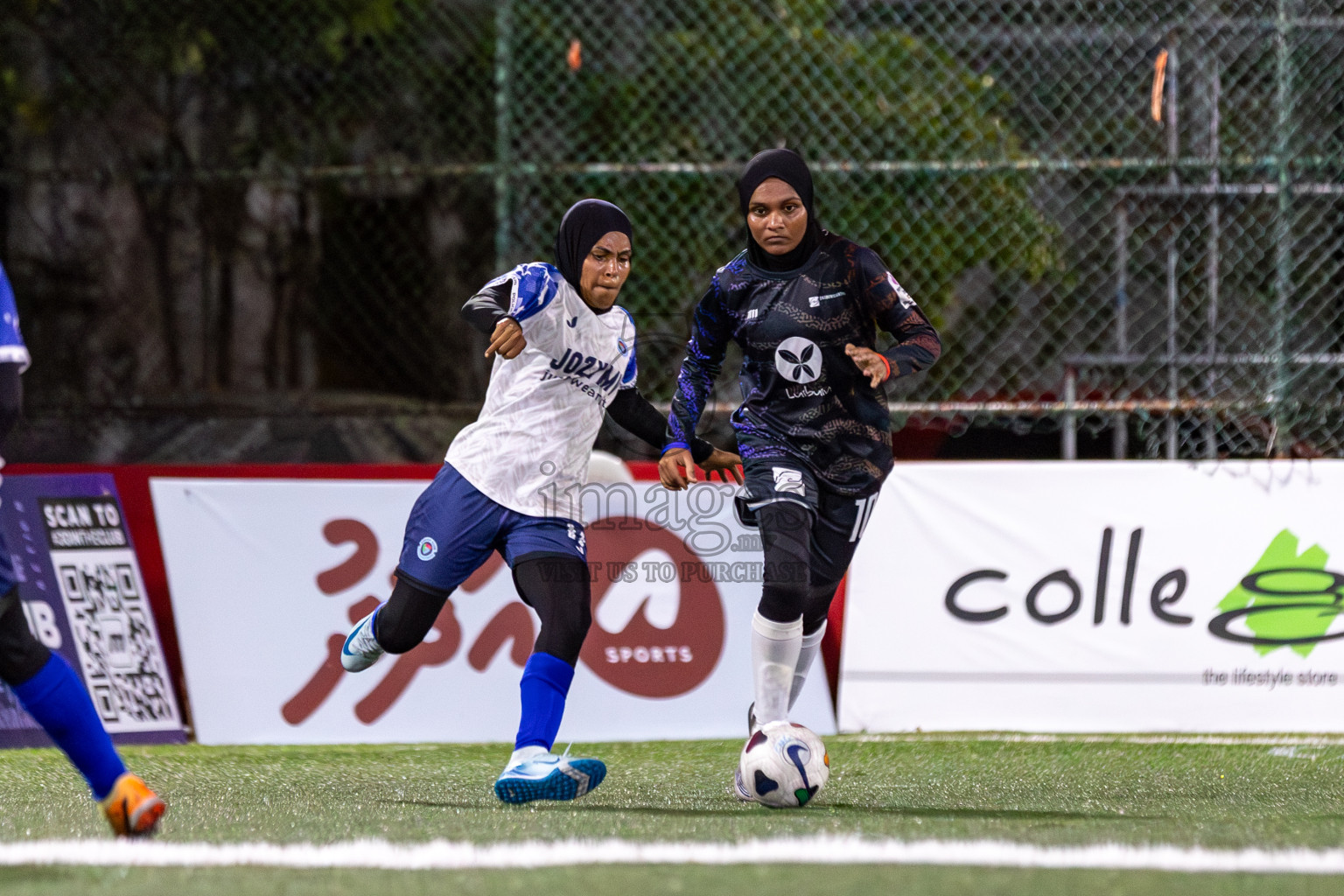 POLICE CLUB vs TEAM DHARUMAVANTHA in Eighteen Thirty 2024 held in Rehendi Futsal Ground, Hulhumale', Maldives on Monday, 9th September 2024. Photos: Mohamed Mahfooz Moosa / images.mv