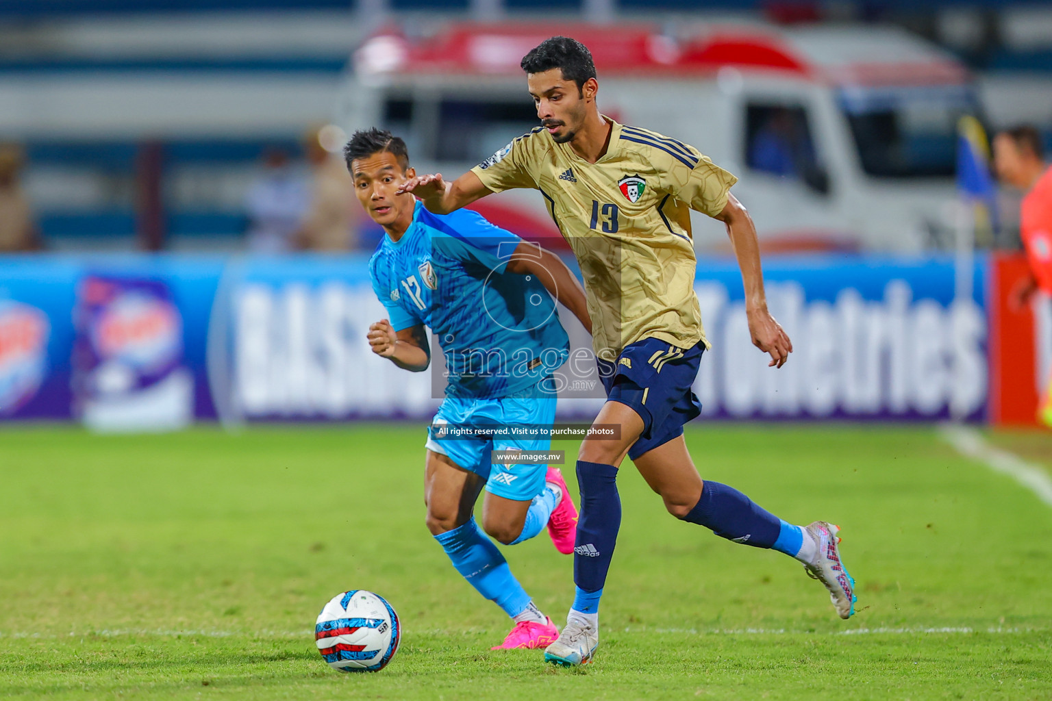 India vs Kuwait in SAFF Championship 2023 held in Sree Kanteerava Stadium, Bengaluru, India, on Tuesday, 27th June 2023. Photos: Nausham Waheed/ images.mv