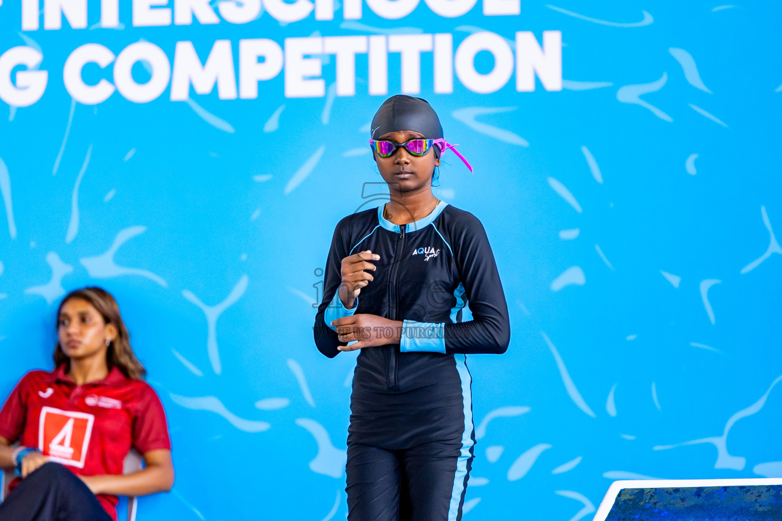 Day 2 of 20th Inter-school Swimming Competition 2024 held in Hulhumale', Maldives on Sunday, 13th October 2024. Photos: Nausham Waheed / images.mv