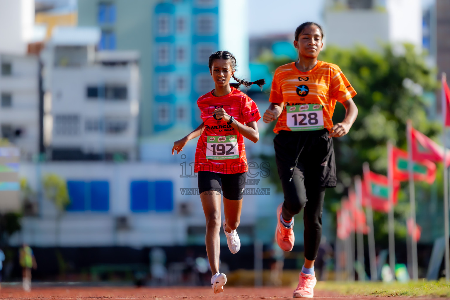 Day 1 of 12th Milo Association Championships was held in Ekuveni Track at Male', Maldives on Thursday, 24th April 2025. Photos: Nausham Waheed  / images.mv