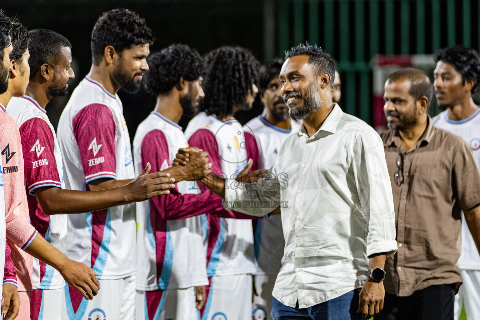Kulhivaru Vuzara Club vs RRC in Kings Cup of Club Maldives Cup 2025 held in Rehendi Futsal Ground, Hulhumale', Maldives on Monday, 1st September 2025. Photos: Areef, Yasna / images.mv