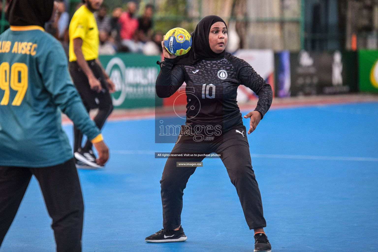 Day 10 of Milo 6th Inter Office Handball Tournament 2022 - Photos by Nausham Waheed