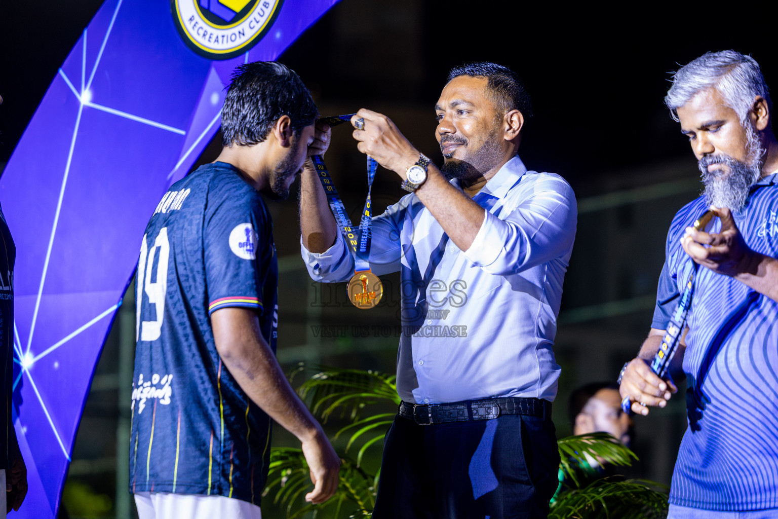 Police Club vs STELCO Rc in Final of Office League 2025 was held on Friday, 9th May 2025 in Hulhumale', Maldives. Photos: Nausham Waheed  / images.mv