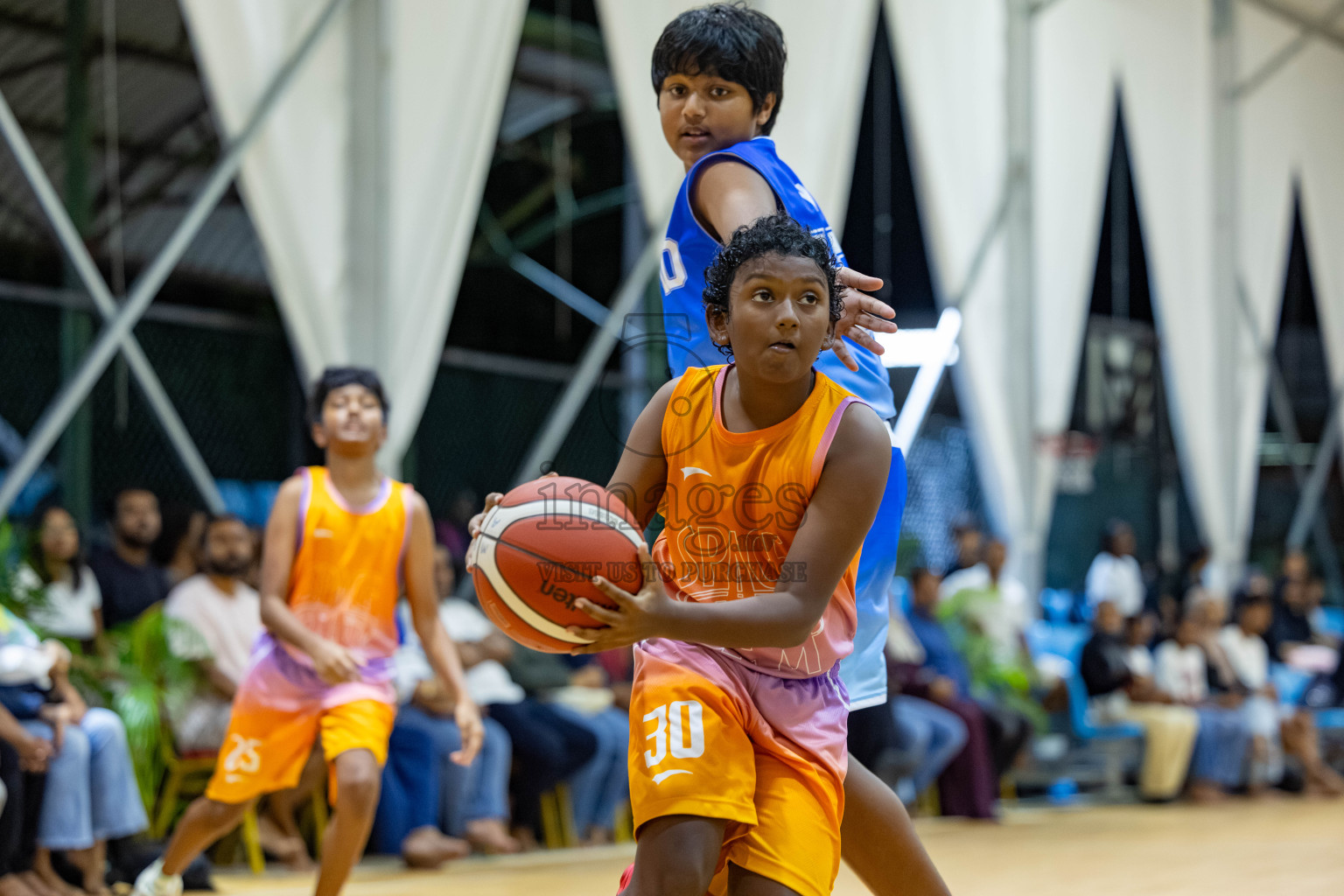 Milo 5 x 5 Junior Challenge 2025 - Basketball tournament held in Basketball Training Center, Male', Maldives on Thursday, 09th October 2025. 
Photo by: Hassan Simah / Images.mv