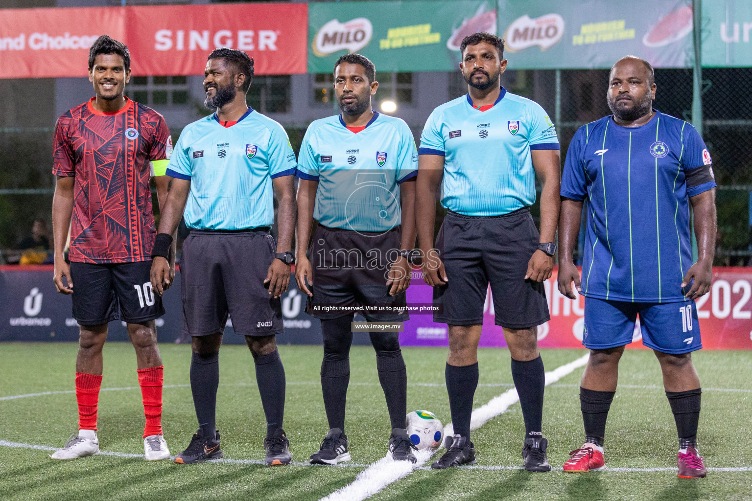 Club Immigration vs Police Club in Club Maldives Cup 2023 held in Hulhumale, Maldives, on Sunday, 16th July 2023 Photos: Ismail Thoriq / images.mv