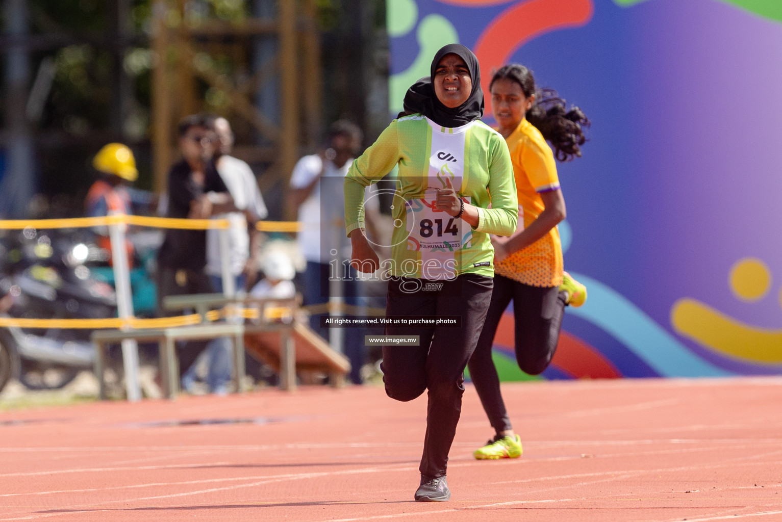 Day two of Inter School Athletics Championship 2023 was held at Hulhumale' Running Track at Hulhumale', Maldives on Sunday, 15th May 2023. Photos: Shuu/ Images.mv