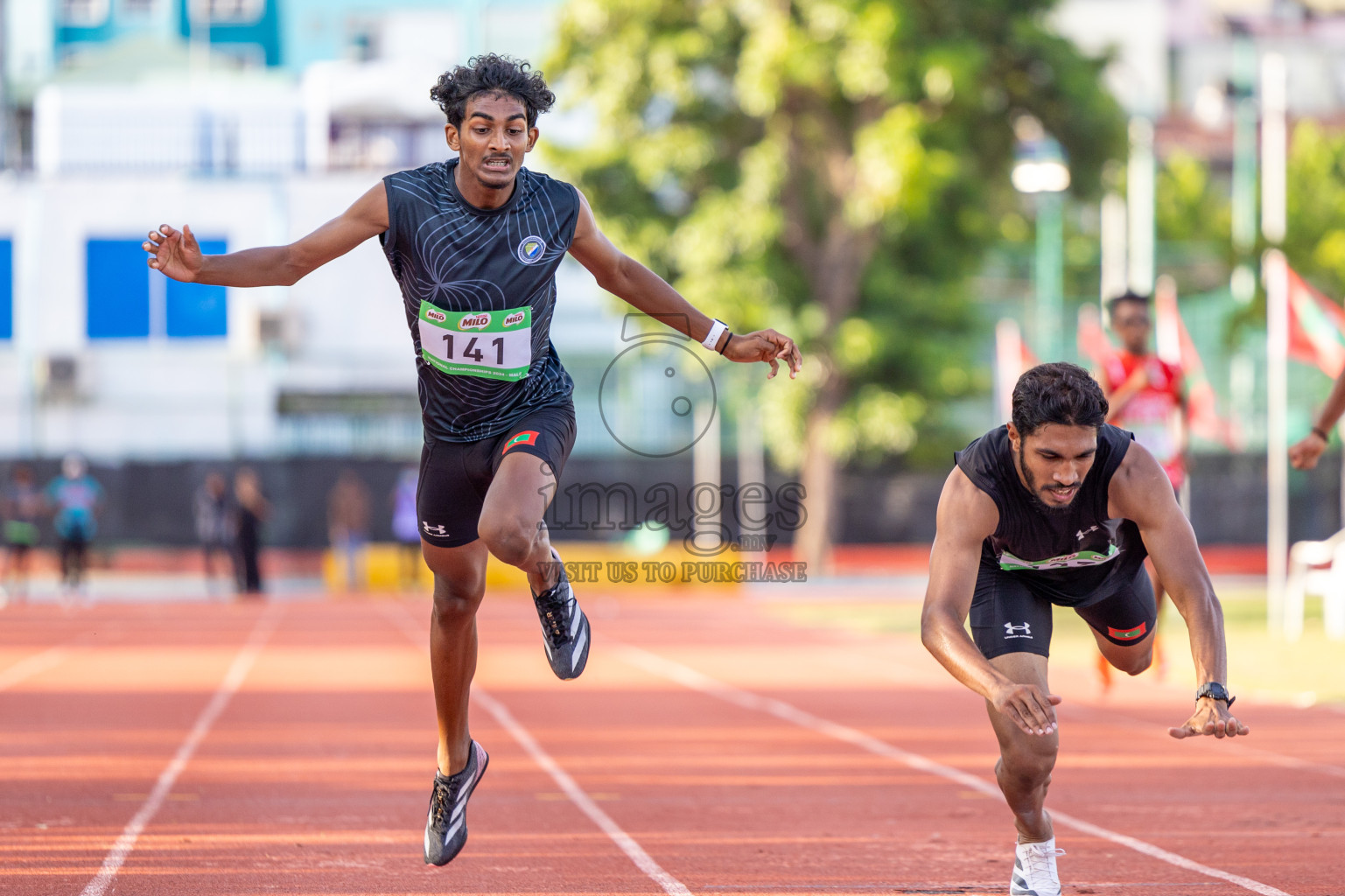 Day 3 of 33rd National Athletics Championship was held in Ekuveni Track at Male', Maldives on Saturday, 7th September 2024. Photos: Suaadh Abdul Sattar / images.mv