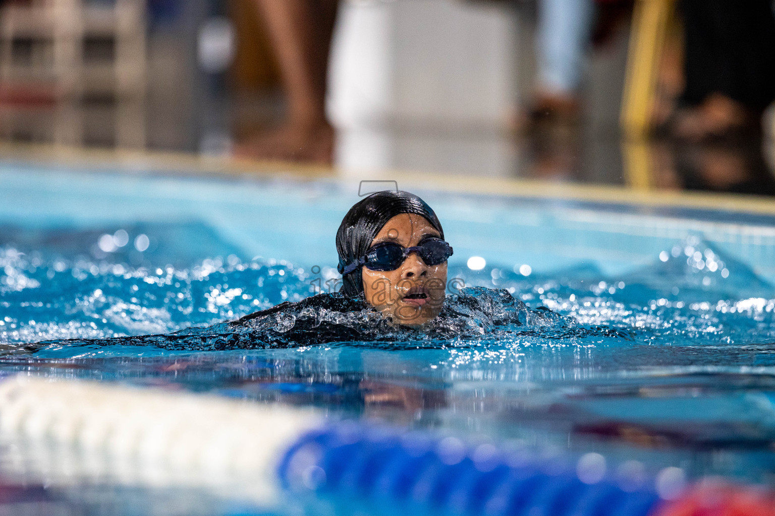 Day 1 of 20th Inter-school Swimming Competition 2024 held in Hulhumale', Maldives on Saturday, 12th October 2024. Photos: Ismail Thoriq / images.mv