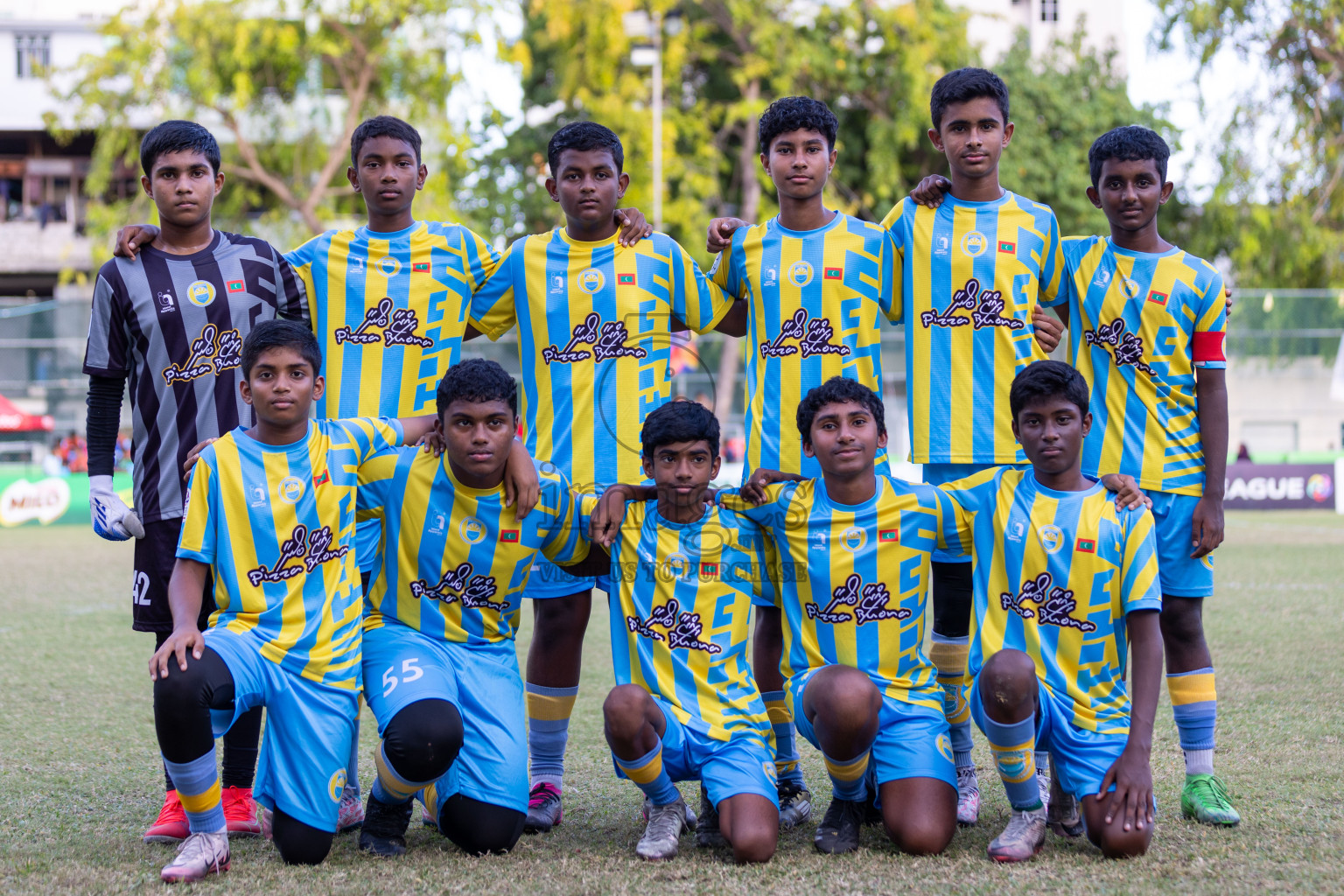 Club Valencia vs Super United Sports (U14) in Day 9 of Dhivehi Youth League 2024 held at Henveiru Stadium on Saturday, 14th December 2024. Photos: Mohamed Mahfooz Moosa / Images.mv