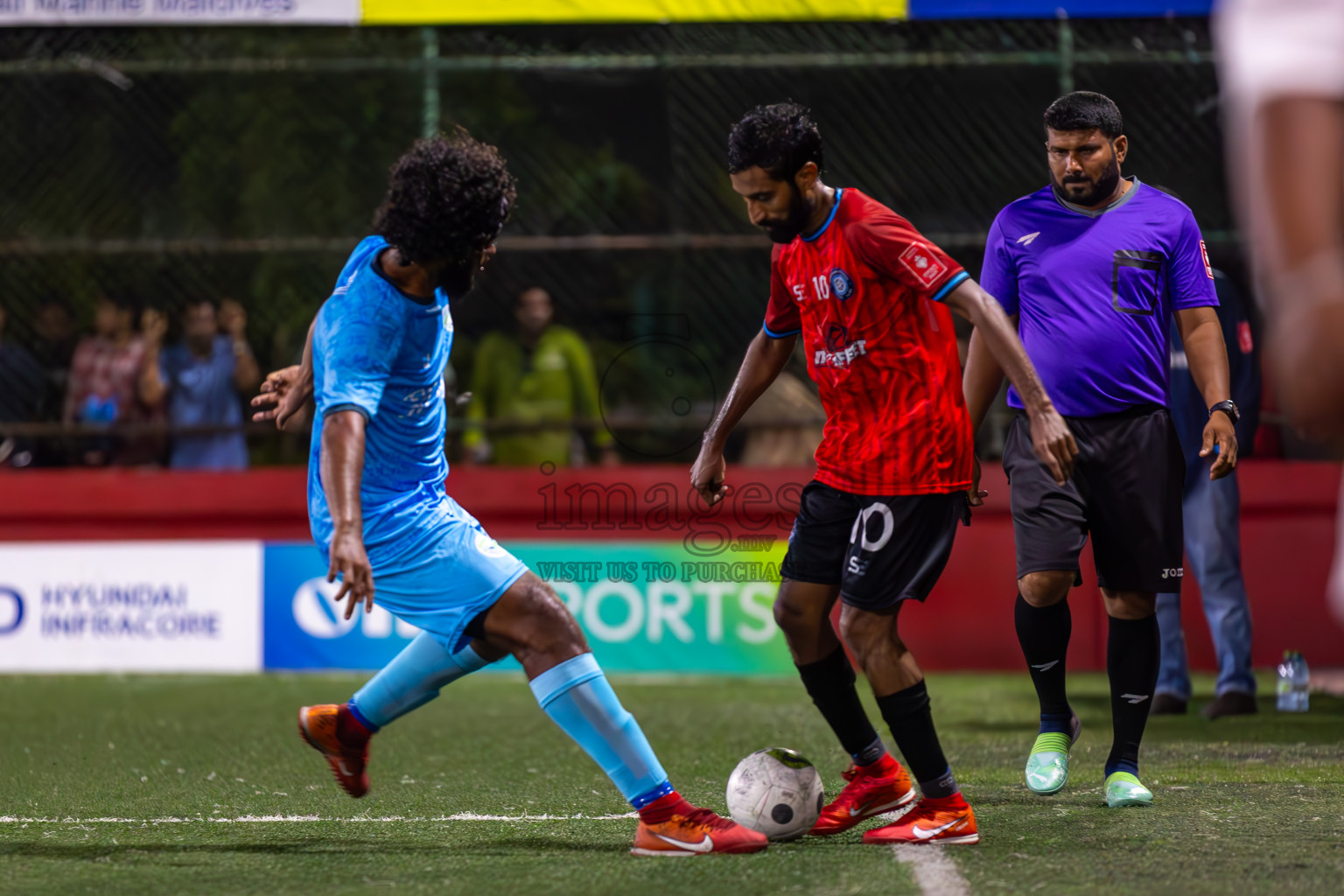 GA Villingili vs GA Kolamaafushi in Day 10 of Golden Futsal Challenge 2024 was held on Tuesday, 23rd January 2024, in Hulhumale', Maldives
Photos: Ismail Thoriq / images.mv