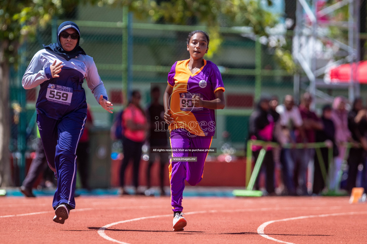 Day 4 of Inter-School Athletics Championship held in Male', Maldives on 26th May 2022. Photos by: Maanish / images.mv