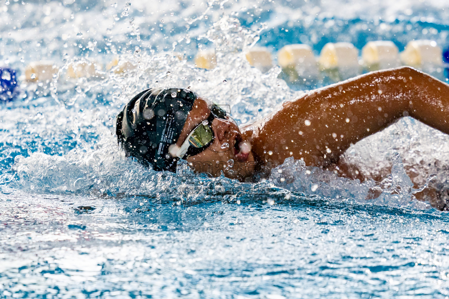 Day 5 of 20th Inter-school Swimming Competition 2024 held in Hulhumale', Maldives on Wednesday, 16th October 2024. Photos: Nausham Waheed / images.mv