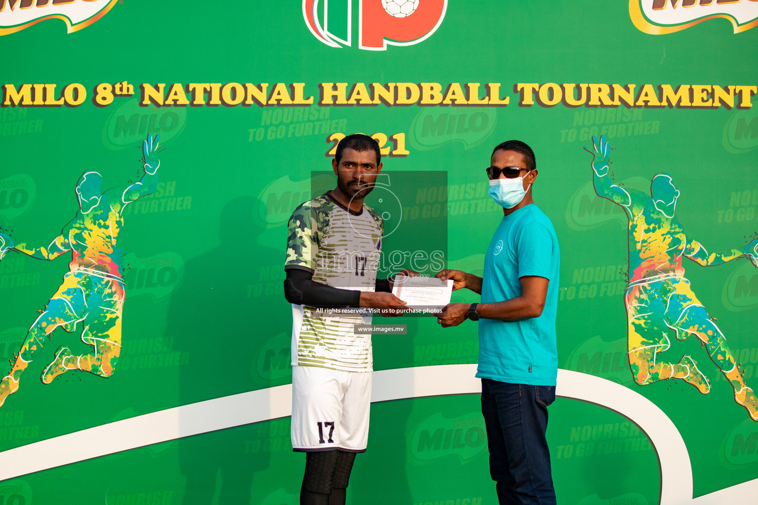 Milo 8th National Handball Tournament Day 4, 18th December 2021, at Handball Ground, Male', Maldives. Photos by Hassan Simah