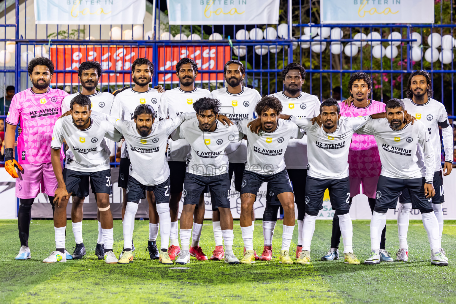 Fehendhoo vs Eydhafushi in Day 7 of Better in Baa Futsal Fiesta 2025 Men's division held in B. Eydhafushi, Maldives on Tuesday, 11th November 2025. Photos: Nausham Waheed / images.mv