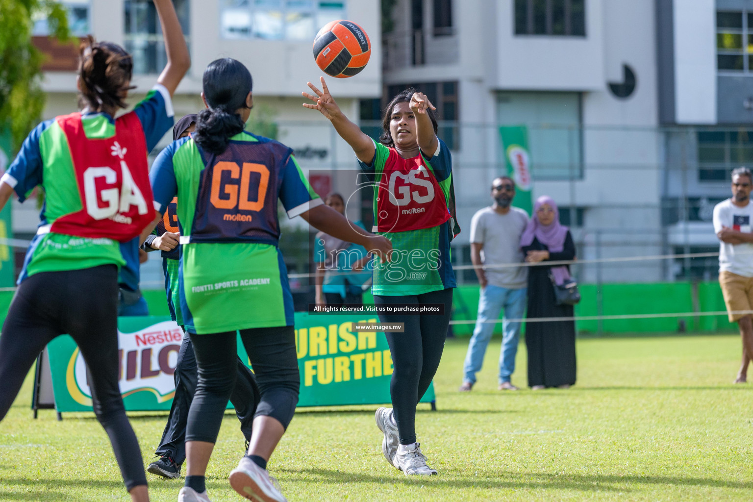 Day1 of Milo Fiontti Festival Netball 2023 was held in Male', Maldives on 12th May 2023. Photos: Nausham Waheed / images.mv