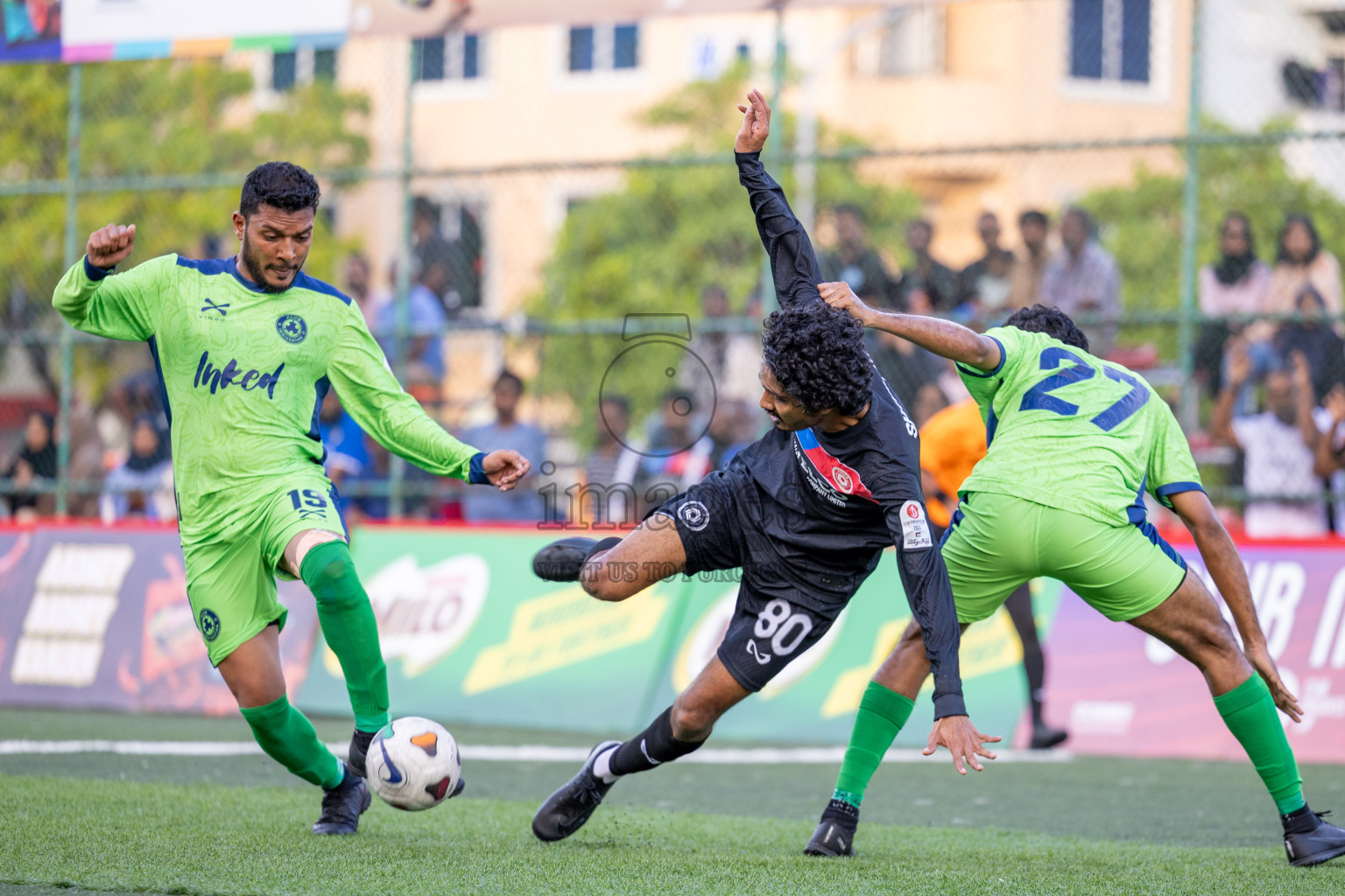 STELCO RC vs Club Immigration in Club Maldives Cup 2024 held in Rehendi Futsal Ground, Hulhumale', Maldives on Saturday, 28th September 2024.
Photos: Ismail Thoriq / images.mv