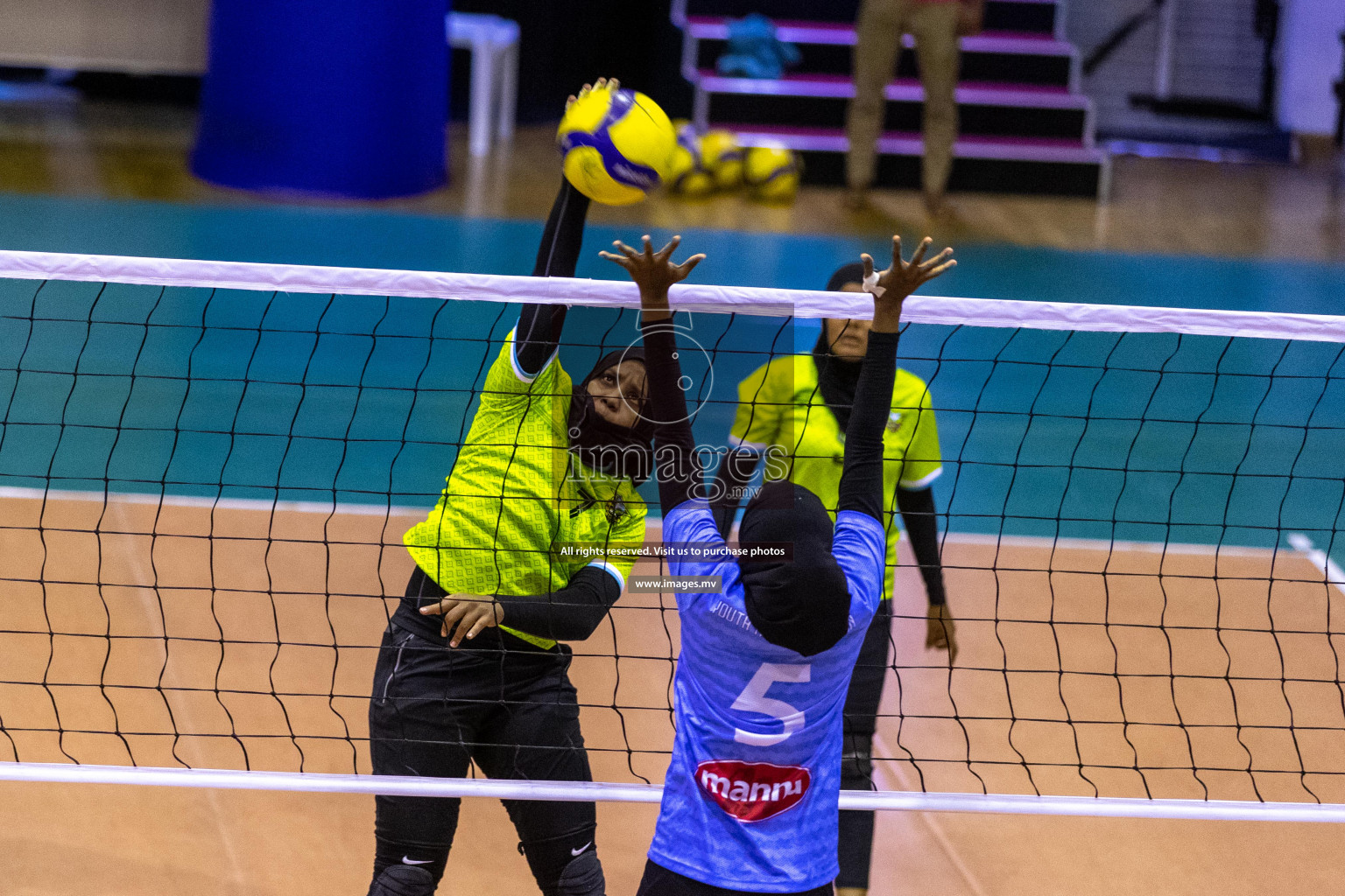 Volleyball Association Cup 2022-Women's Division-Match Day 5 was held in Male', Maldives on Friday, 27th May 2022 at Social Center Indoor Hall Photos By: Ismail Thoriq/images.mv