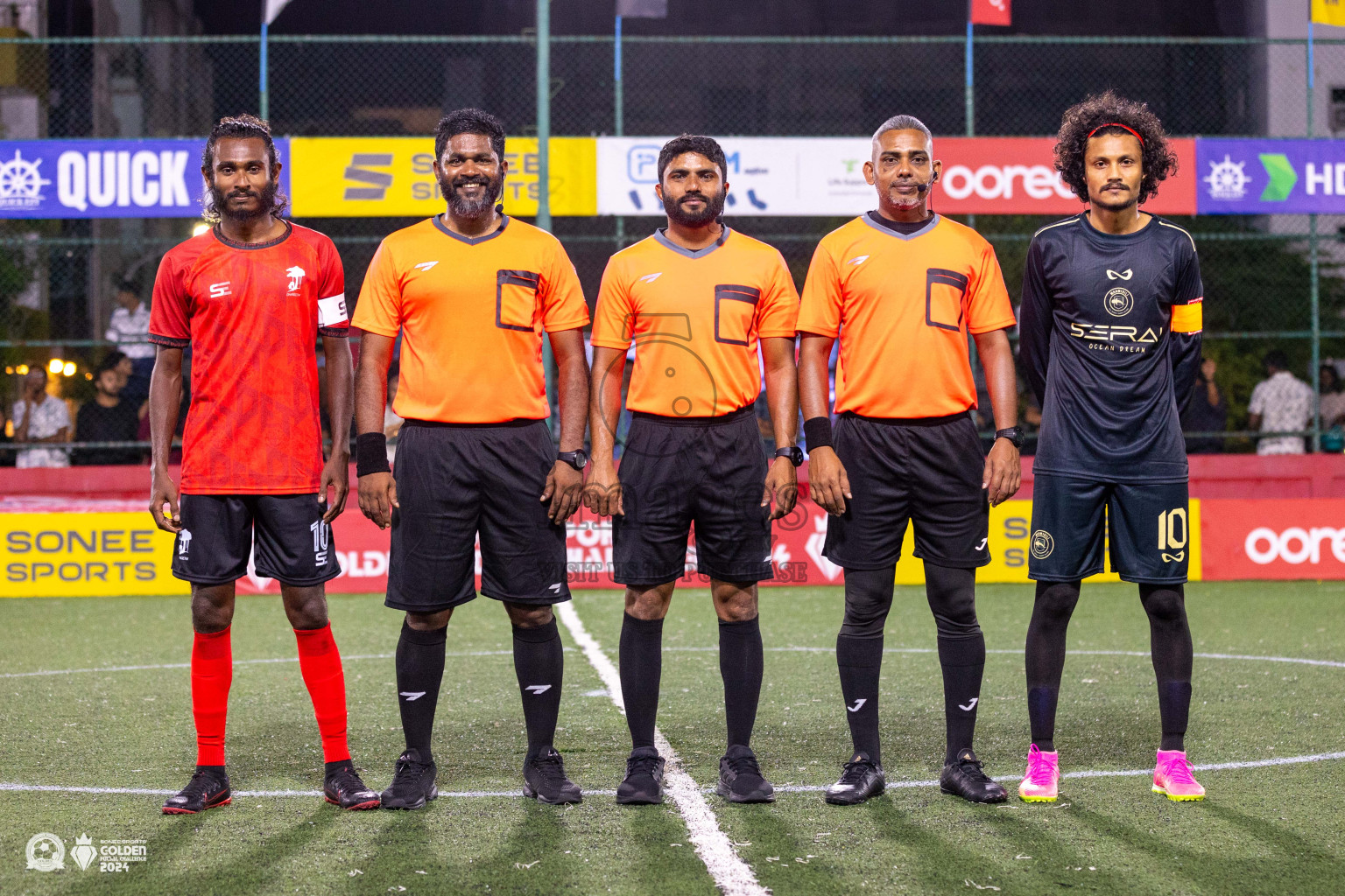 ADh Dhangethi vs ADh Maamigili in Day 7 of Golden Futsal Challenge 2024 was held on Saturday, 20th January 2024, in Hulhumale', Maldives Photos: Ismail Thoriq / images.mv