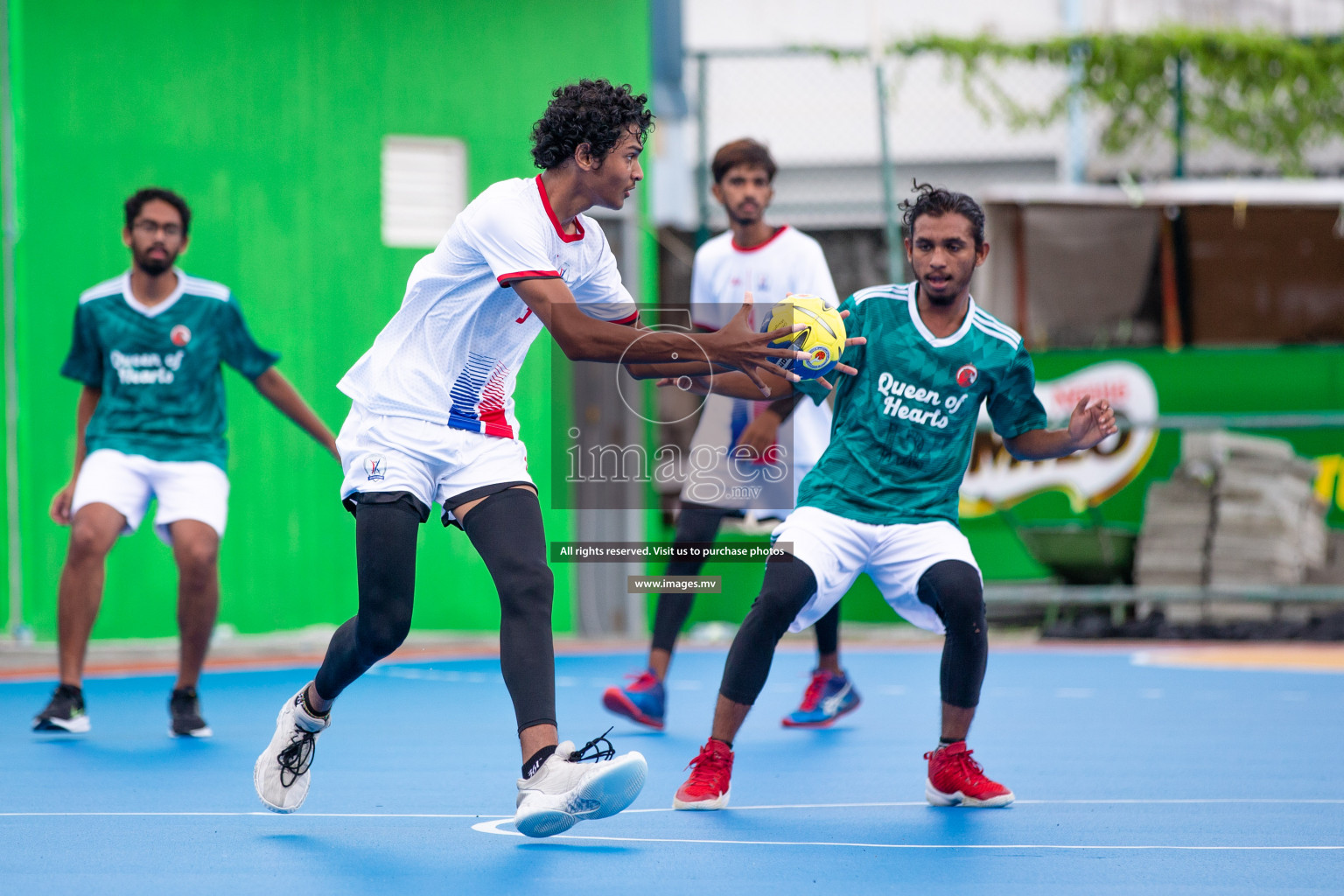 Milo 8th National Handball Tournament Day3, 17th December 2021, at Handball Ground, Male', Maldives. Photos by Shuu Abdul Sattar