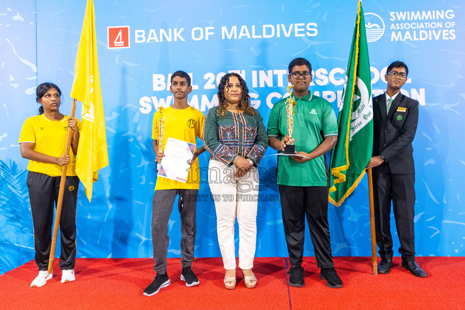 Closing ceremony of BML 20th Inter-School Swimming Competition was held in Hulhumale' Swimming Complex on Saturday, 19th October 2024. 
Photos: Ismail Thoriq