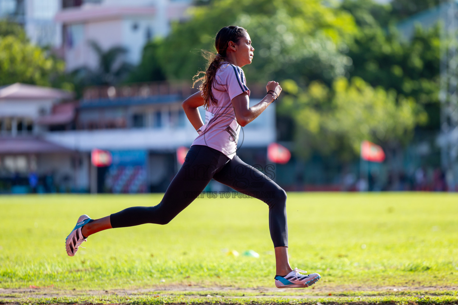 Day 1 of 33rd National Athletics Championship was held in Ekuveni Track at Male', Maldives on Thursday, 5th September 2024. Photos: Nausham Waheed / images.mv