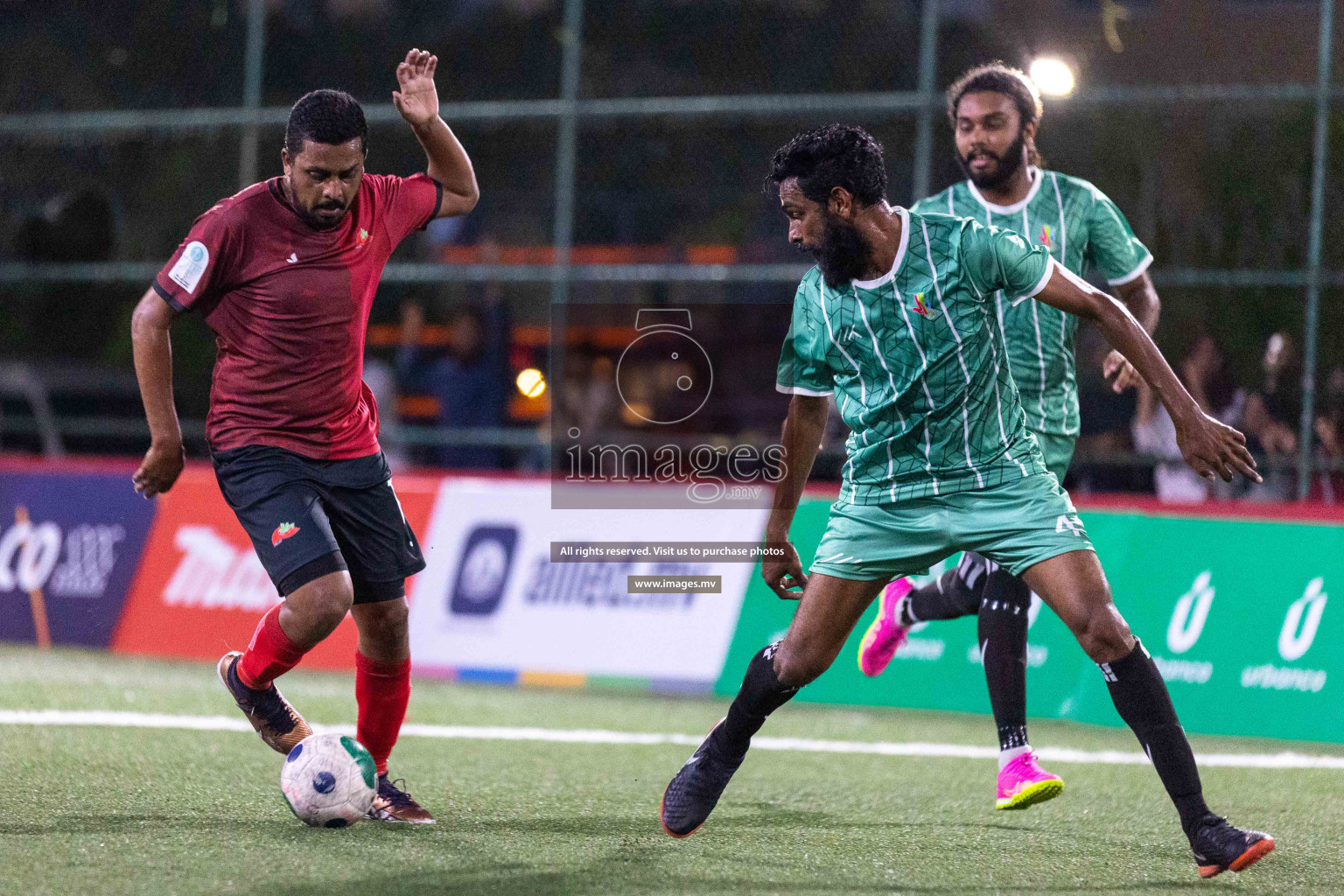 ACC RC vs CLUB MYS in Club Maldives Cup Classic 2023 held in Hulhumale, Maldives, on Tuesday, 01st August 2023 Photos: Ismail Thoriq / images.mv