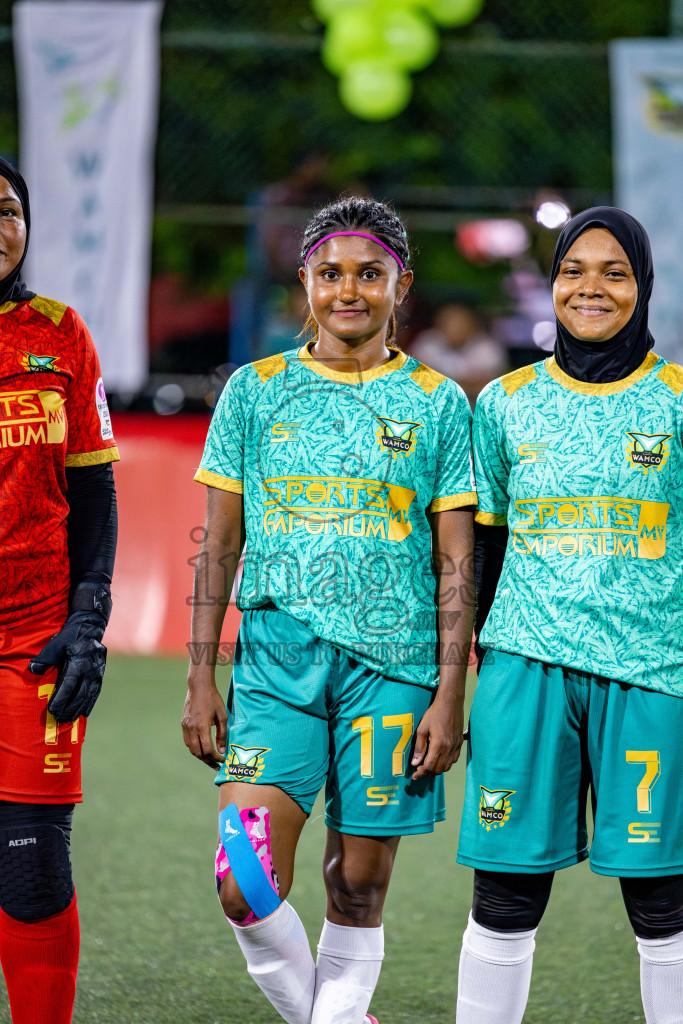 WAMCO vs POLICE CLUB in Eighteen Thirty 2024 2024 held in Rehendi Futsal Ground, Hulhumale', Maldives on Monday, 16th September 2024. Photos: Shu / images.mv