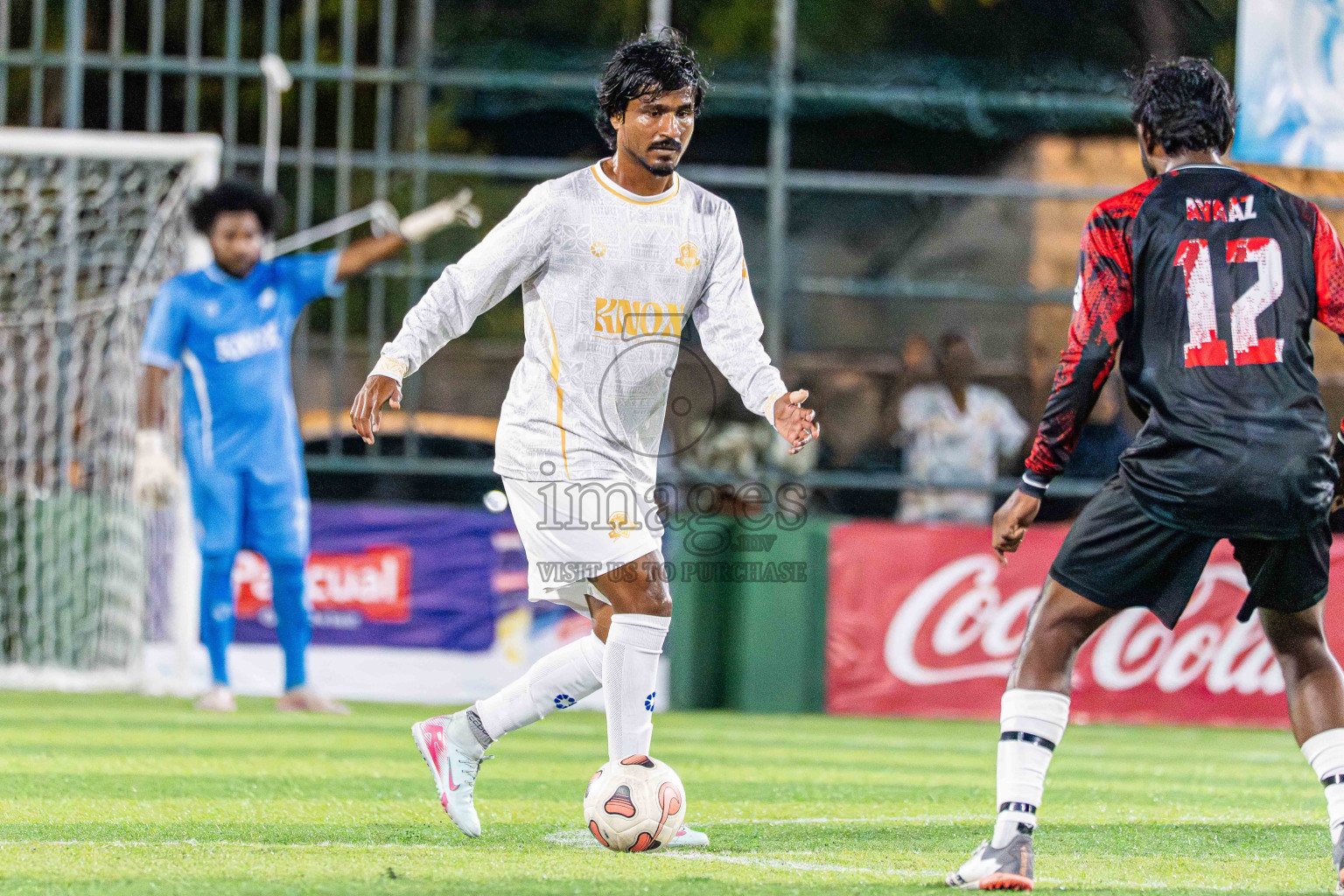 Lecrose VS BGSC in Day 4 - Fonadhoo Youth Futsal Challenge 2025 held in Fonadhoo Futsal Stadium, L. Fonadhoo, Maldives on Wednesday, 29th October 2025 Photos: Arif Rasheed / images.mv