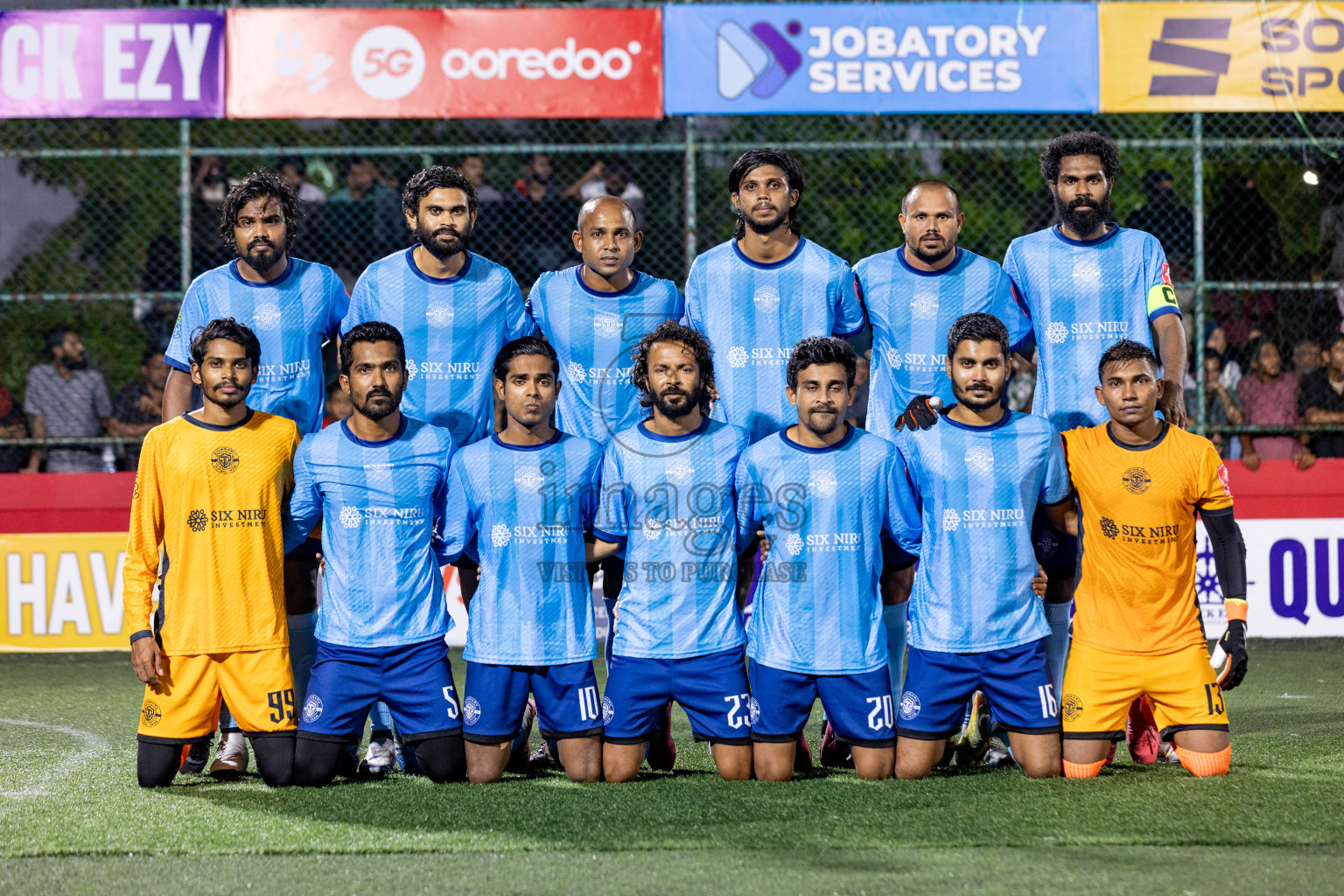 M Dhiggaru vs M Mulak in Day 12 of Golden Futsal Challenge 2025 was held on Thursday, 16th January 2025, in Hulhumale', Maldives.
Photos: Hassan Simah / images.mv