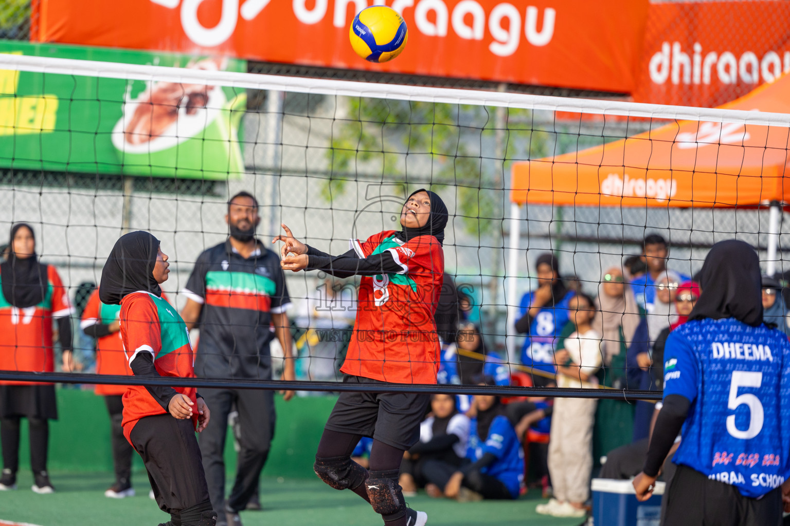 Day 6 of Interschool Volleyball Tournament 2024 was held in Ekuveni Volleyball Court at Male', Maldives on Thursday, 28th November 2024.
Photos: Ismail Thoriq / images.mv