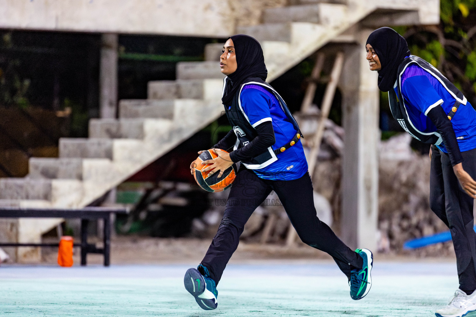 Day 5 of 23rd Netball Association Championship was held in Ekuveni Netball Court at Male', Maldives on Thursday, 2nd May 2024. Photos: Nausham Waheed / images.mv