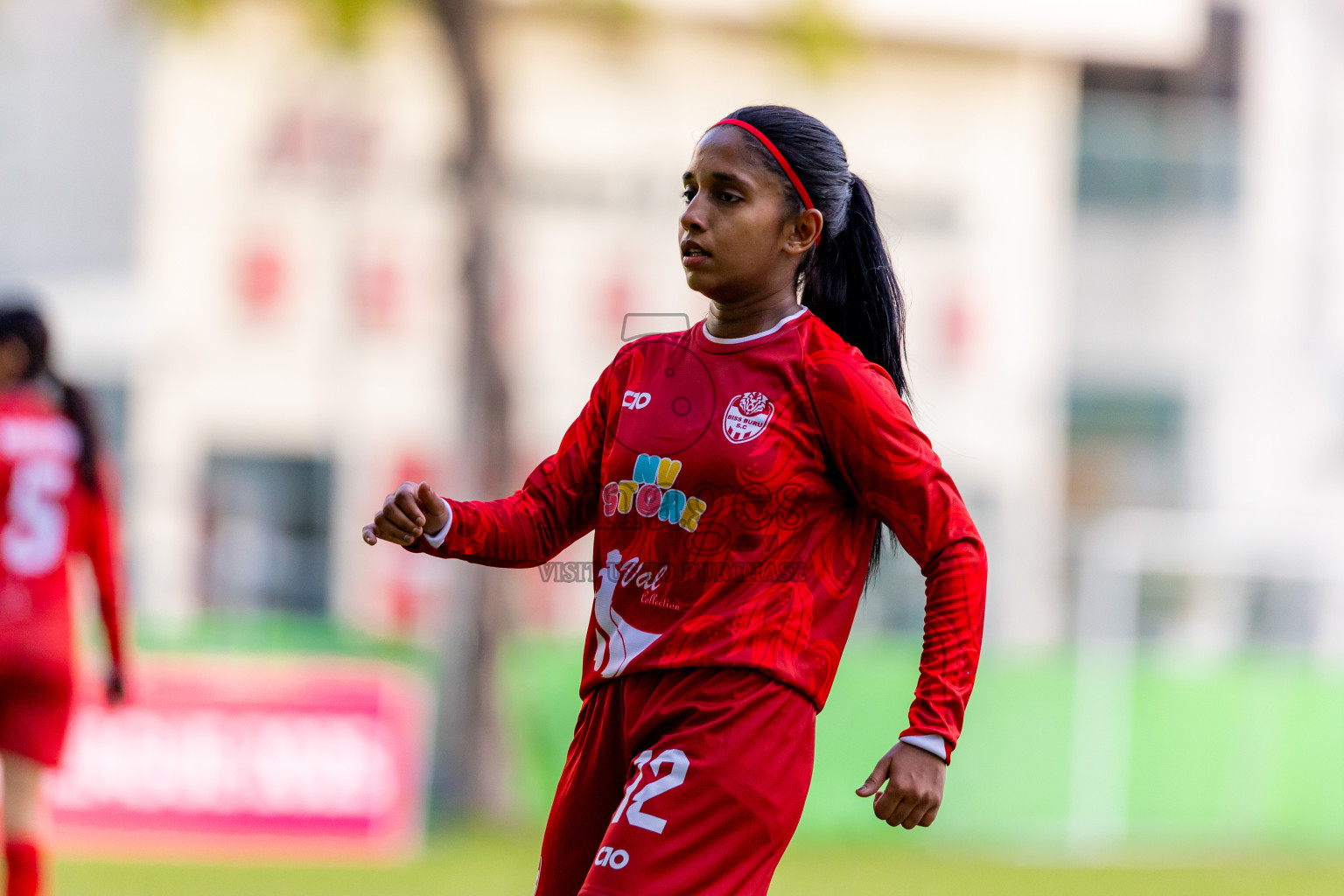 Biss Buru Sports Club vs Maziya Sports  in FAM Women’s League 2025 held in Henveiru Football ground, Male', Maldives on Wednesday, 3rd December 2025. Photos: Nausham Waheed / Images.mv