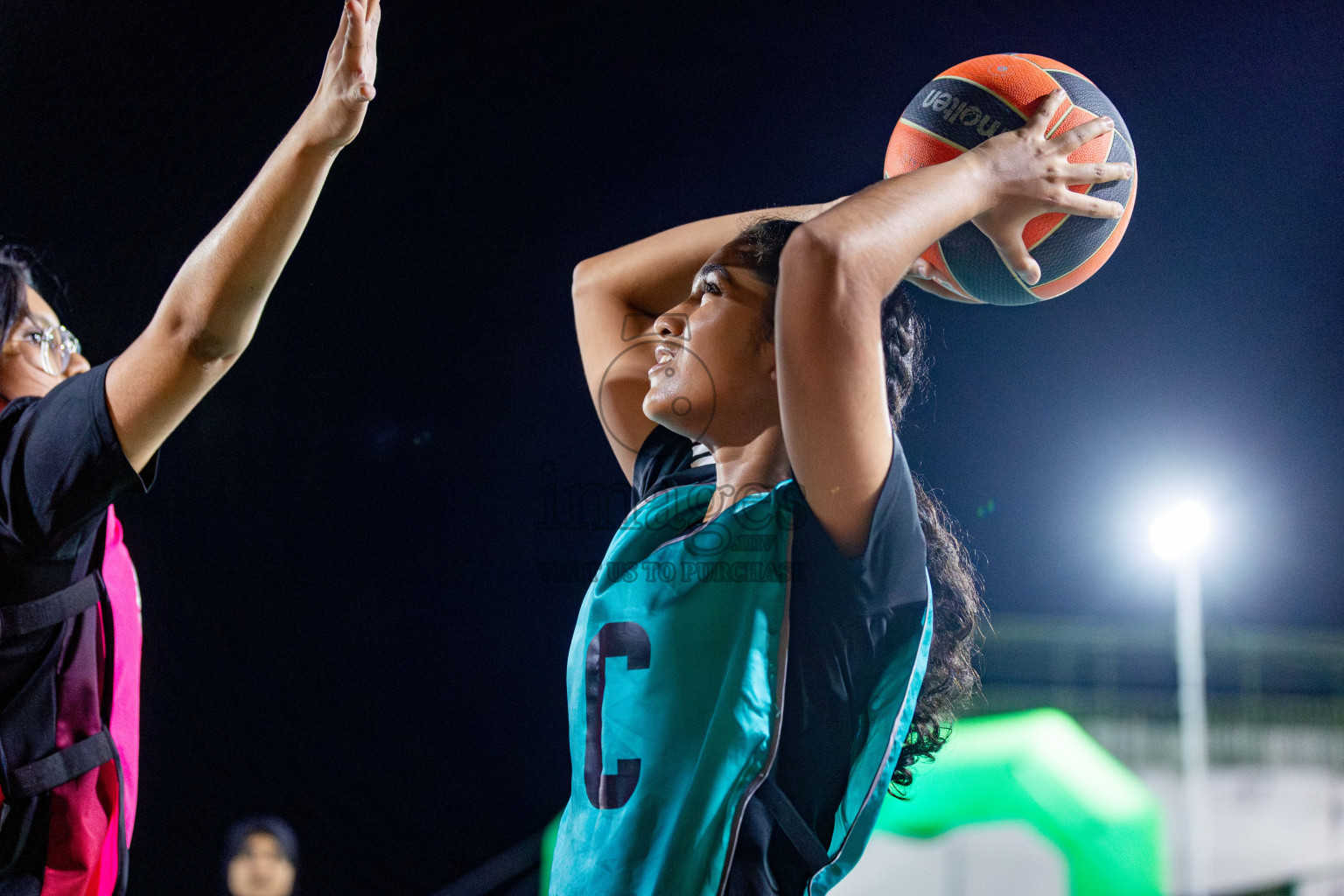 Final of MILO 3x3 Netball Challenge 2024 was held in Ekuveni Netball Court at Male', Maldives on Thursday, 20th March 2024. Photos: Nausham Waheed / images.mv