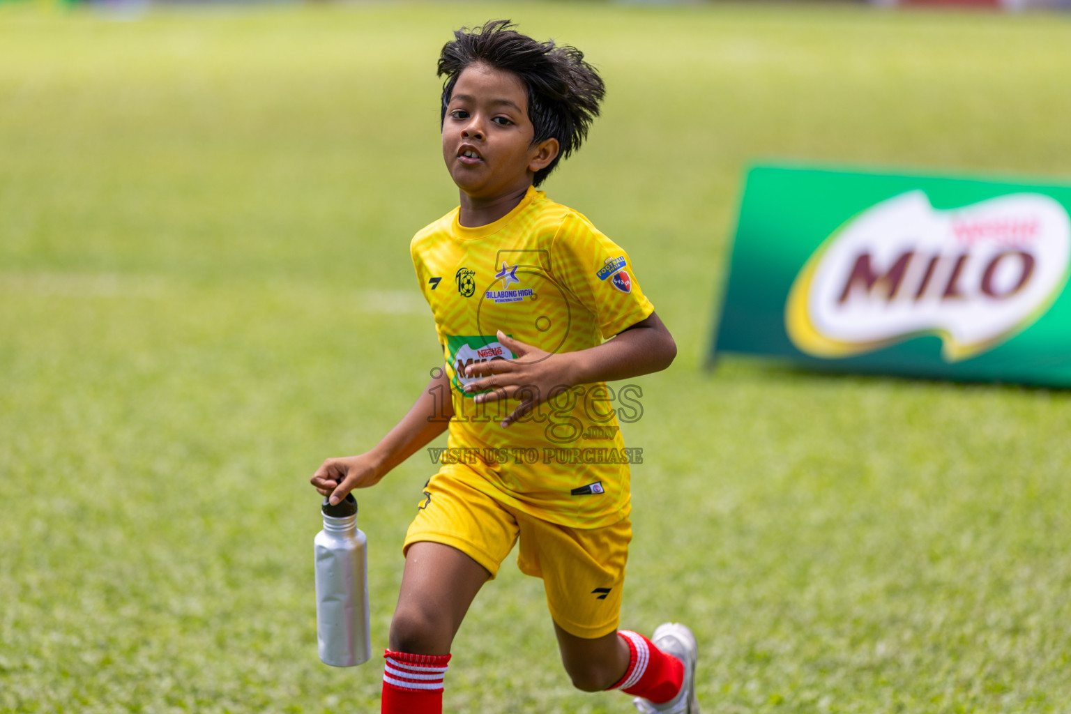 Day 2 of MILO Kids Football Fiesta was held at National Stadium in Male', Maldives on Saturday, 24th February 2024.