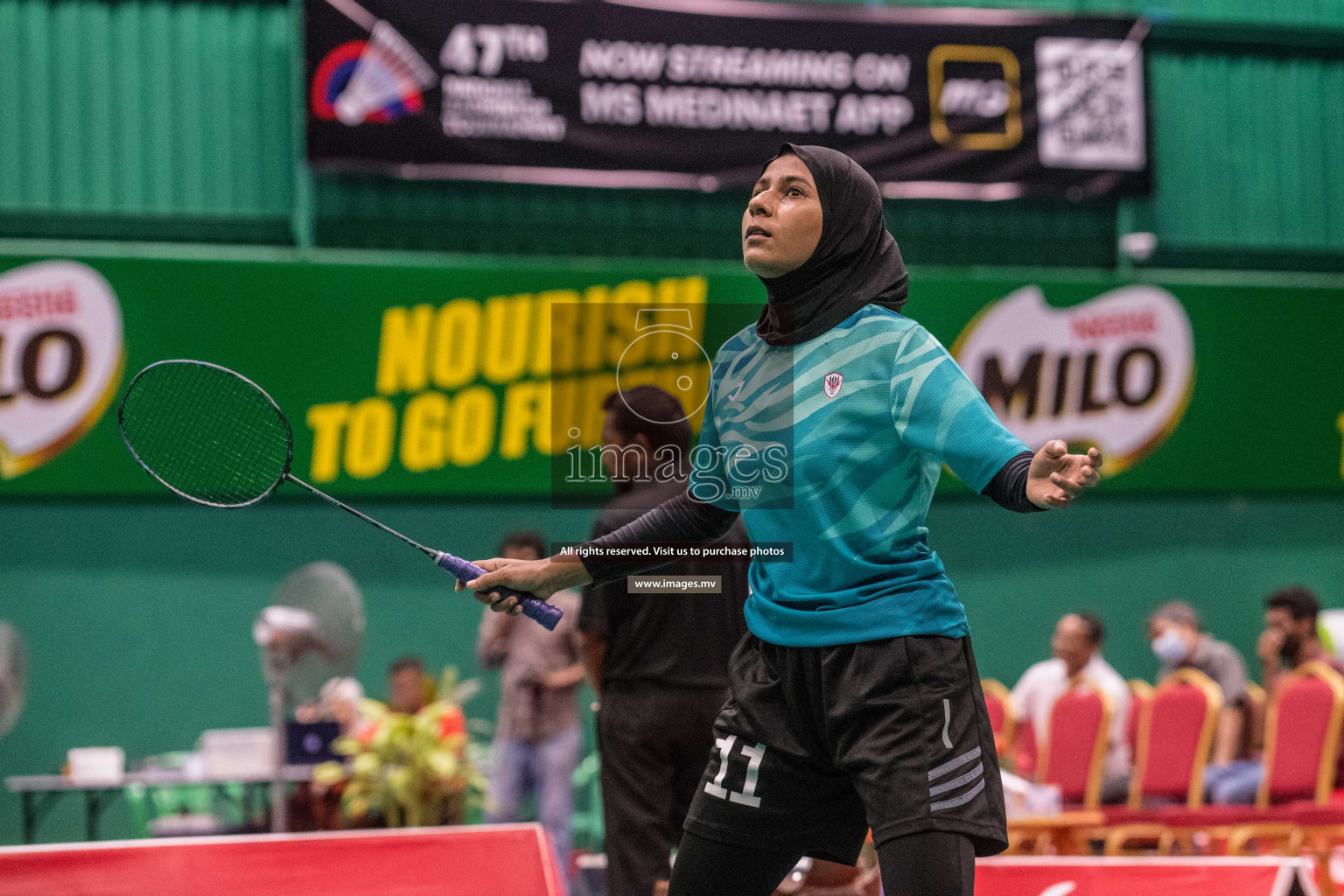 Day 5 of Badminton association mixed group championship 2021 held in Male', Maldives Photos by Nausham Waheed