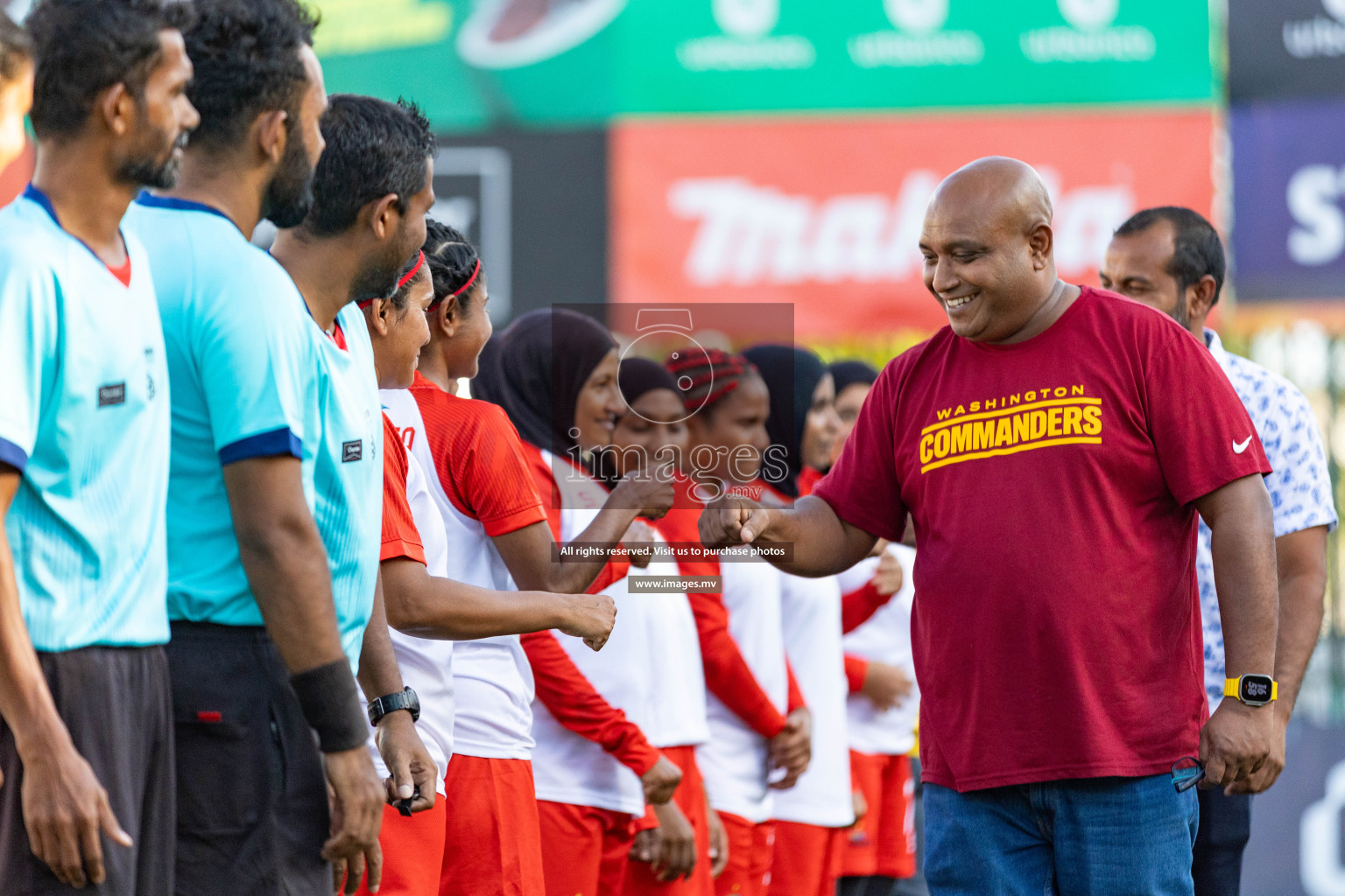 DSC vs Fenaka in Eighteen Thirty 2023 held in Hulhumale, Maldives, on Monday, 14th August 2023. Photos: Nausham Waheed / images.mv