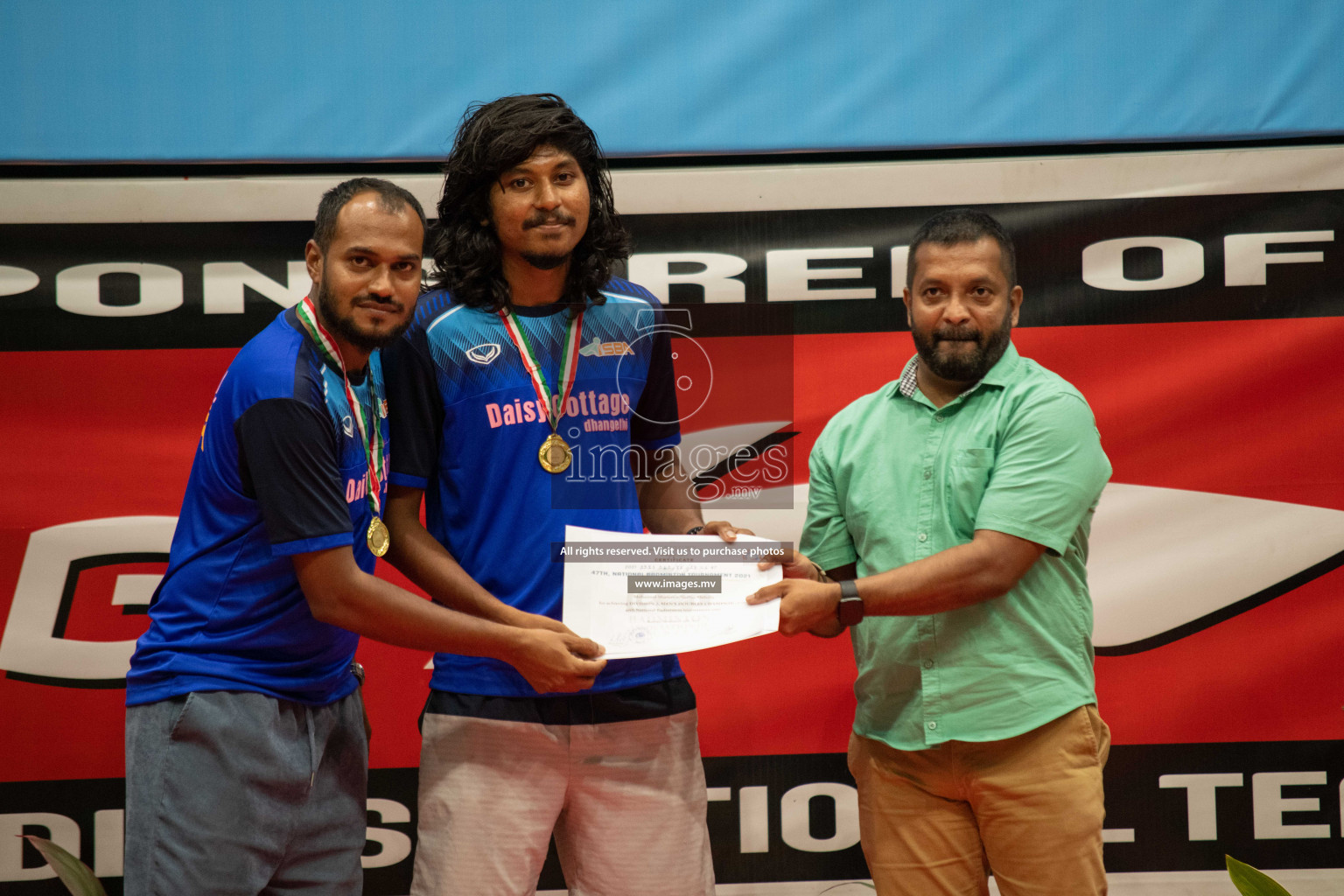 47th National Badminton Tournament 2021 held from 10 to 14 November 2021 in Male' Sports Complex, Maldives