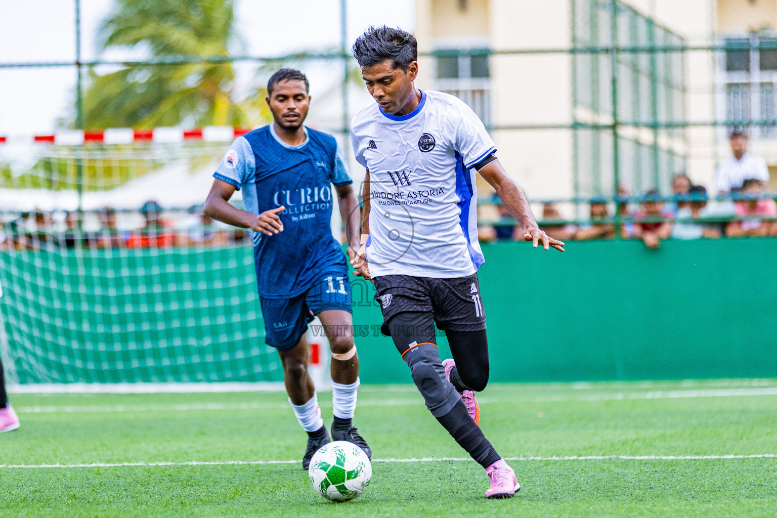 Waldorf Astoria vs SAII Lagoon in Finals of Resort League 2025 (South Male Zone) was held on Sunday, 19th October 2025 in Crossroads's Maldives, Photos: Areef Adam / images.mv