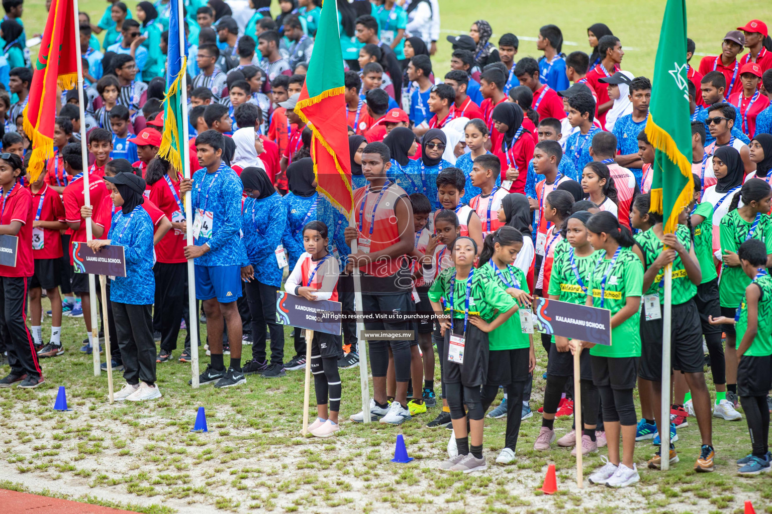 Day one of Inter School Athletics Championship 2023 was held at Hulhumale' Running Track at Hulhumale', Maldives on Saturday, 14th May 2023. Photos: Nausham Waheed / images.mv