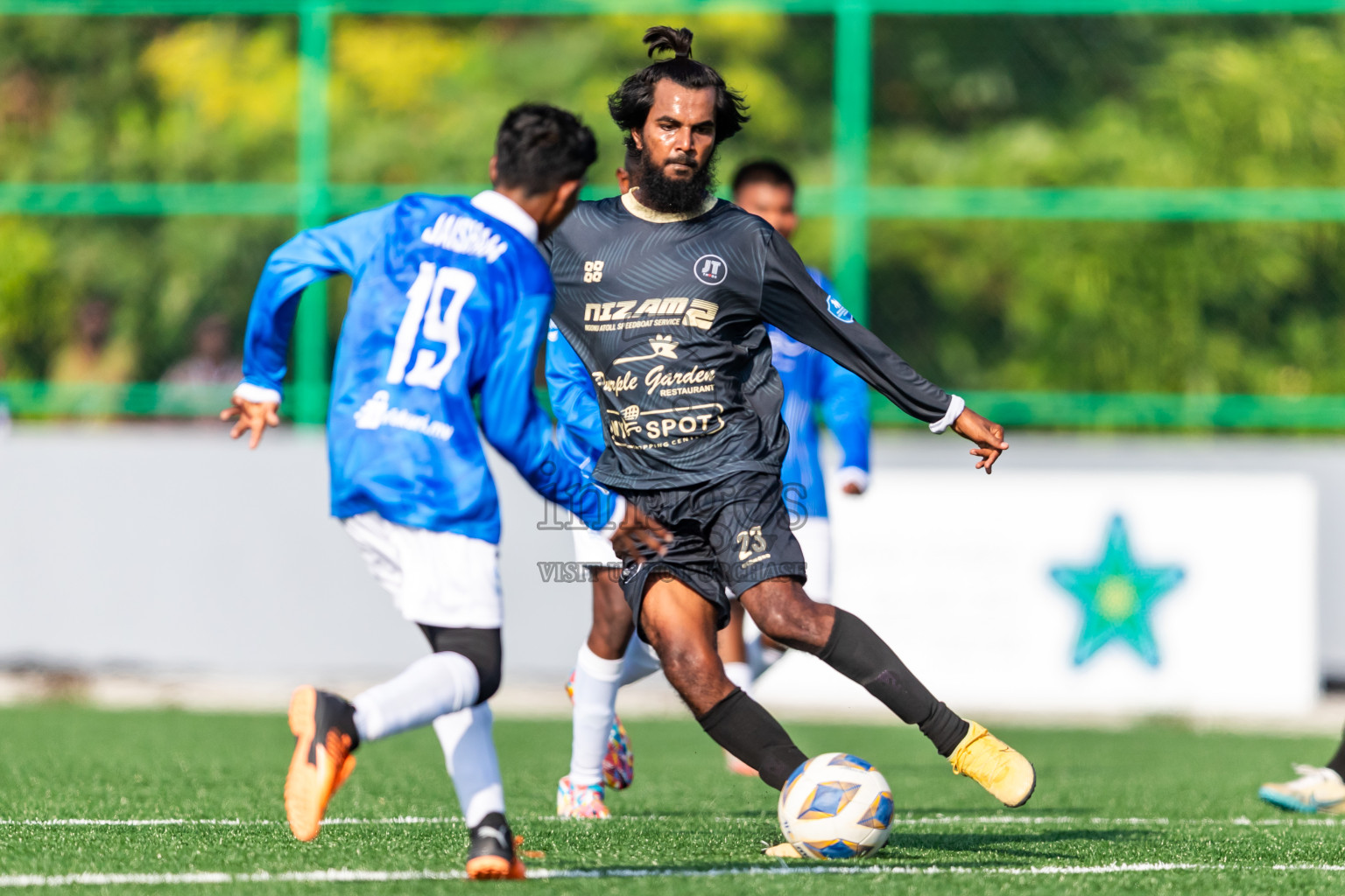 JT Sports vs Chester Academy from Manadhoo Council Cup 2024 in N Manadhoo Maldives on Sunday, 18th February 2023. Photos: Nausham Waheed / images.mv