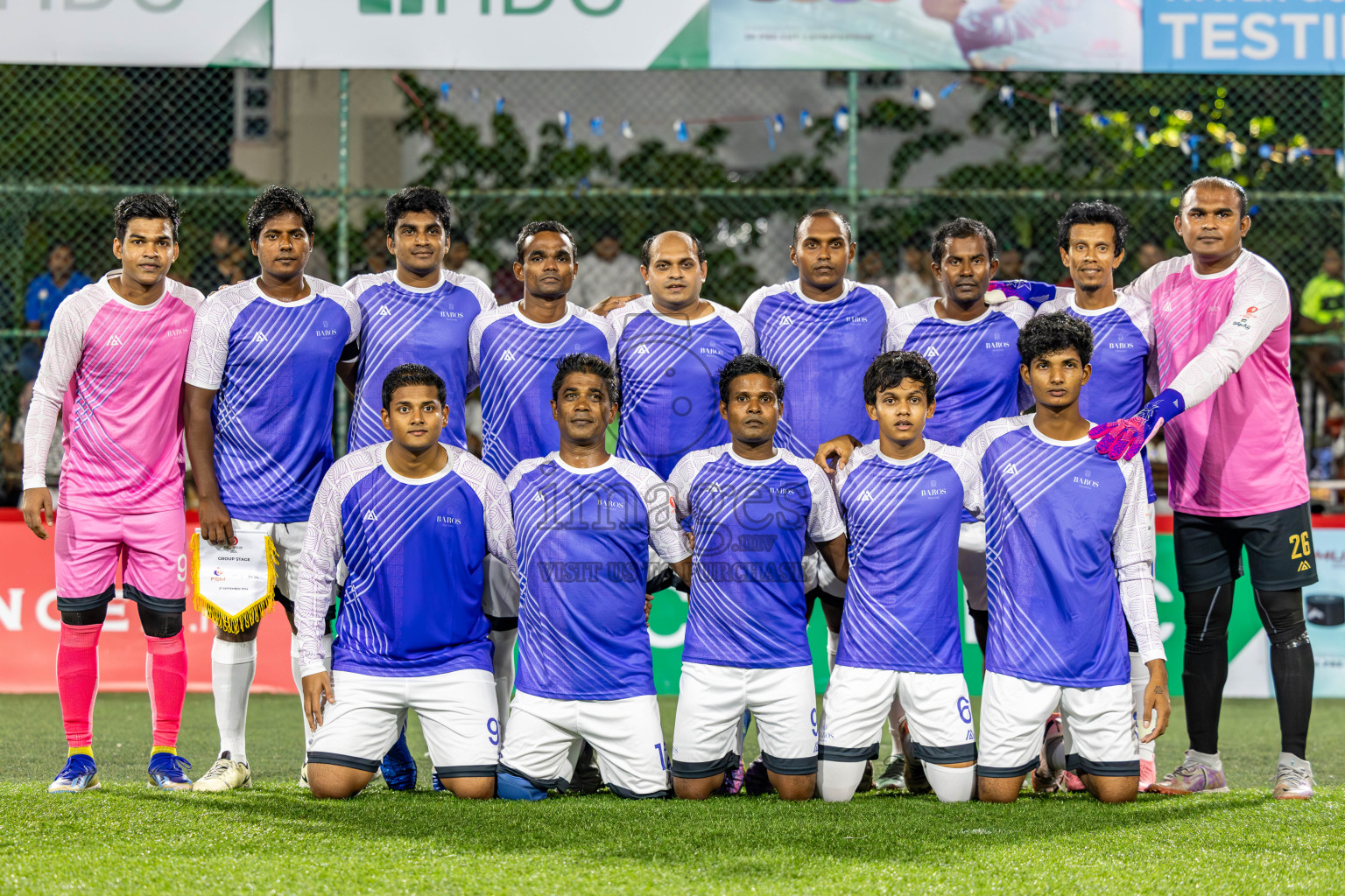 Team FSM vs Baros Maldives in Club Maldives Cup 2024 held in Rehendi Futsal Ground, Hulhumale', Maldives on Friday, 27th September 2024. 
Photos: Shuu Abdul Sattar / images.mv