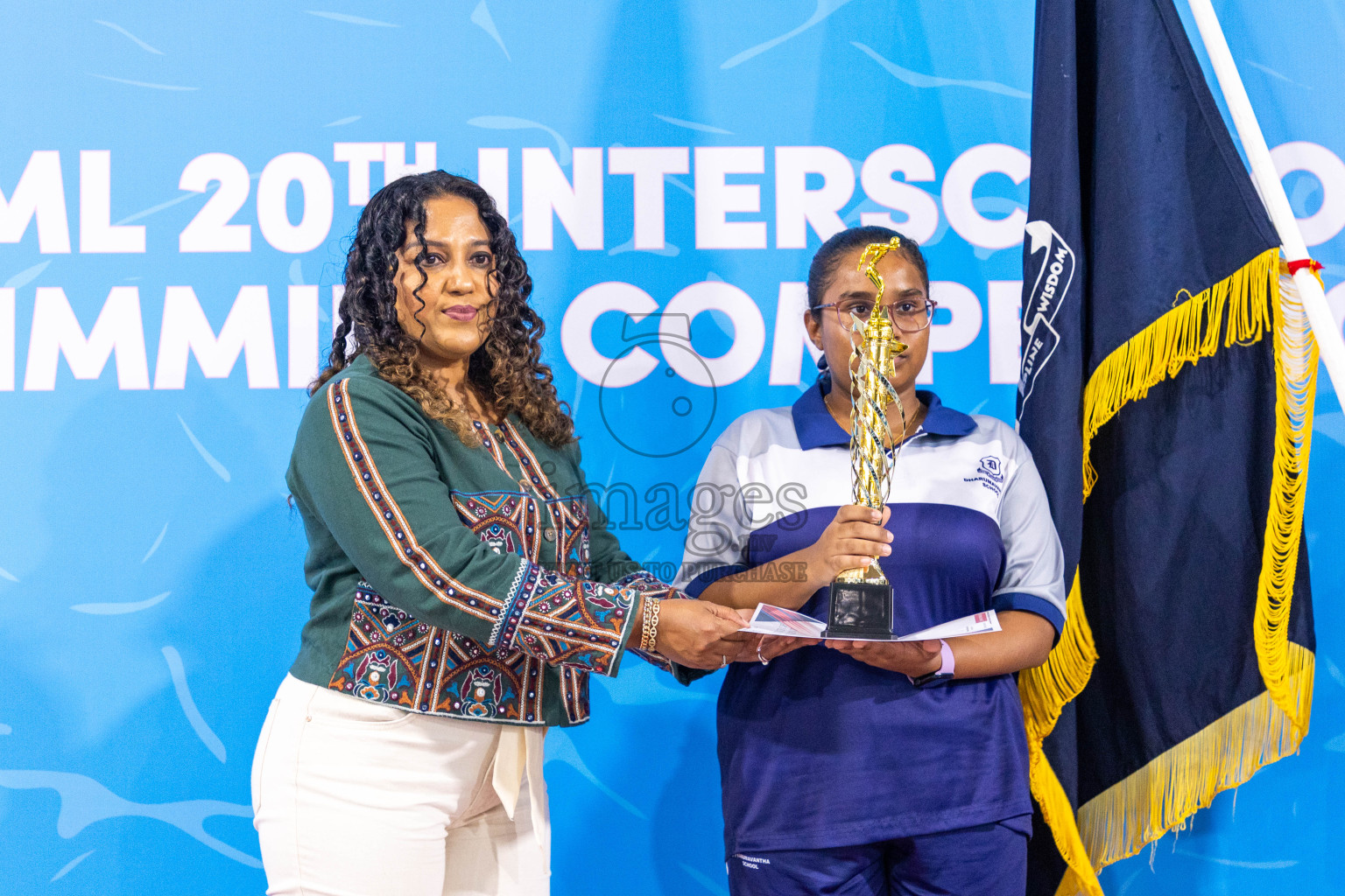 Closing ceremony of BML 20th Inter-School Swimming Competition was held in Hulhumale' Swimming Complex on Saturday, 19th October 2024. 
Photos: Ismail Thoriq