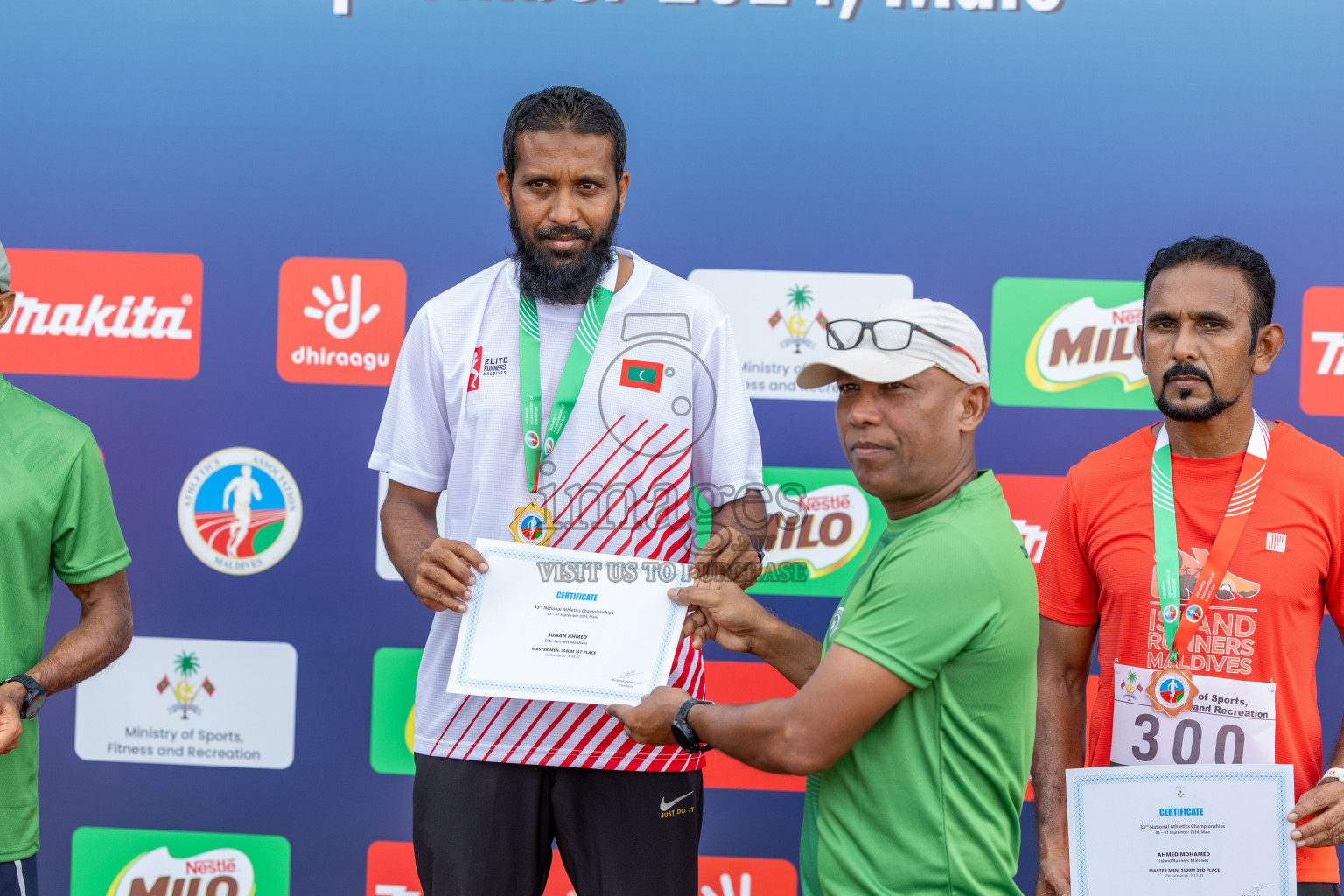 Day 2 of 33rd National Athletics Championship was held in Ekuveni Track at Male', Maldives on Friday, 6th September 2024.
Photos: Ismail Thoriq / images.mv